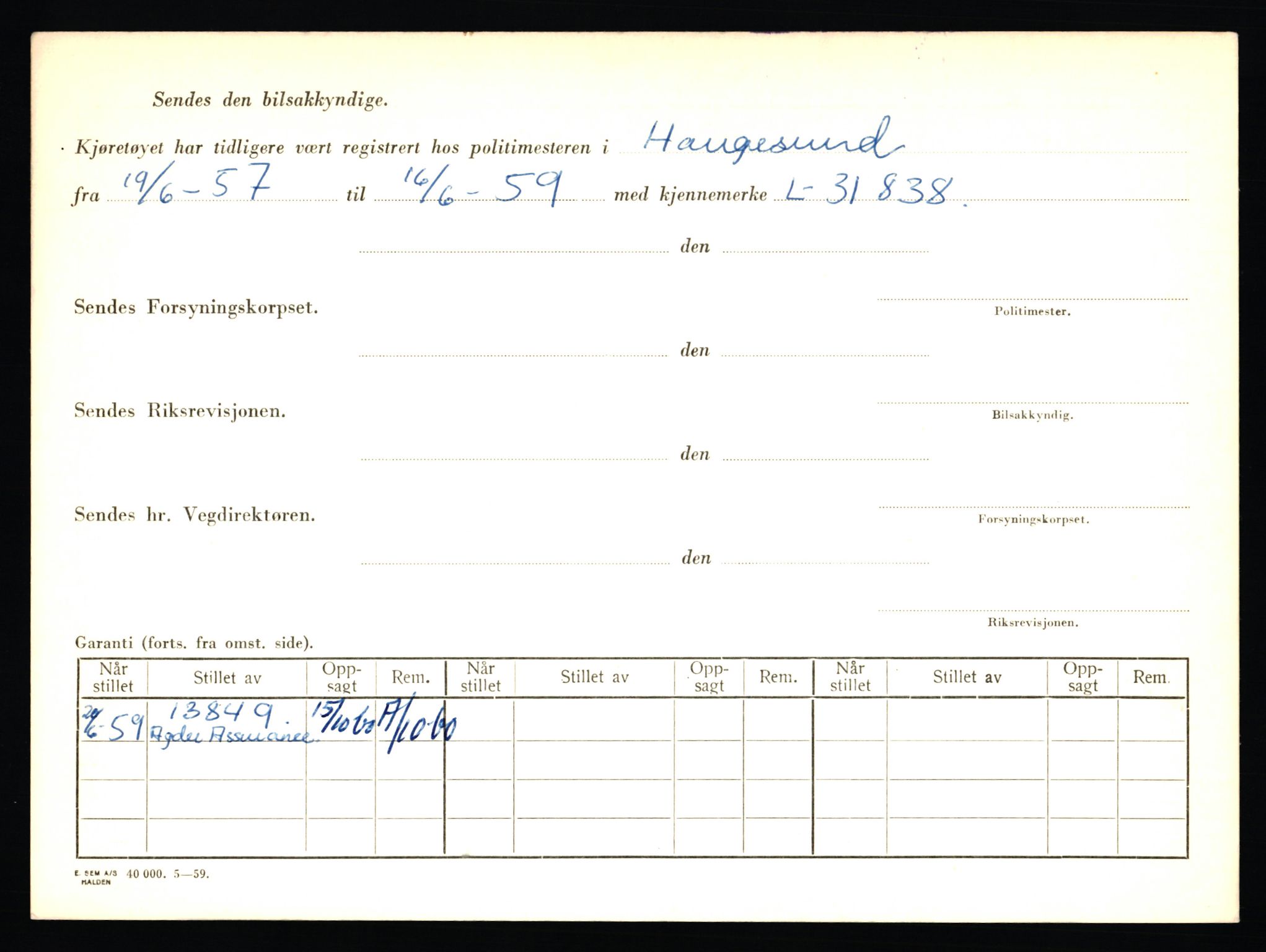 Stavanger trafikkstasjon, AV/SAST-A-101942/0/F/L0065: L-65400 - L-67649, 1930-1971, p. 1258