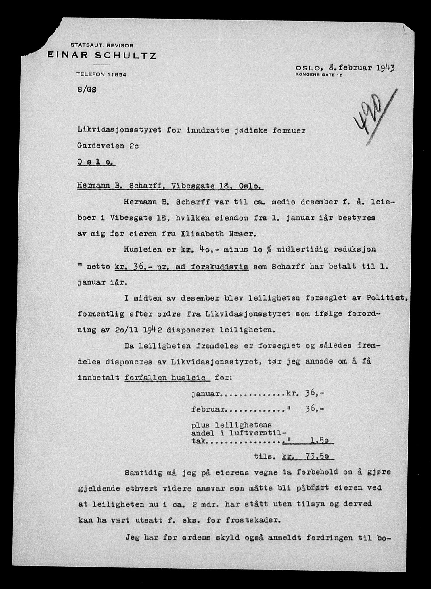 Justisdepartementet, Tilbakeføringskontoret for inndratte formuer, AV/RA-S-1564/H/Hc/Hcc/L0978: --, 1945-1947, p. 25