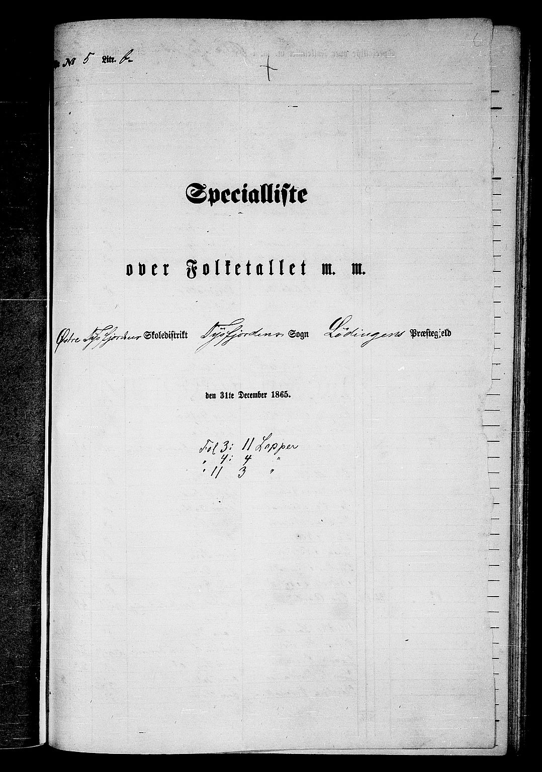 RA, 1865 census for Lødingen, 1865, p. 118