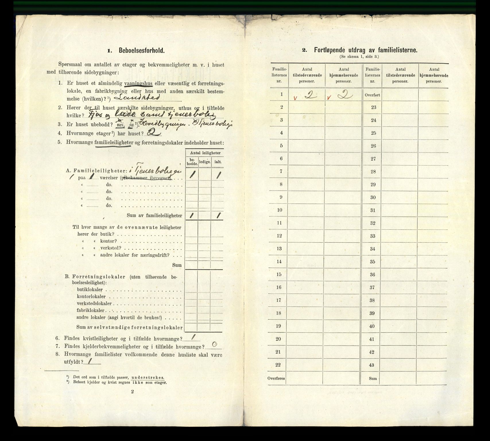 RA, 1910 census for Kristiansand, 1910, p. 9785