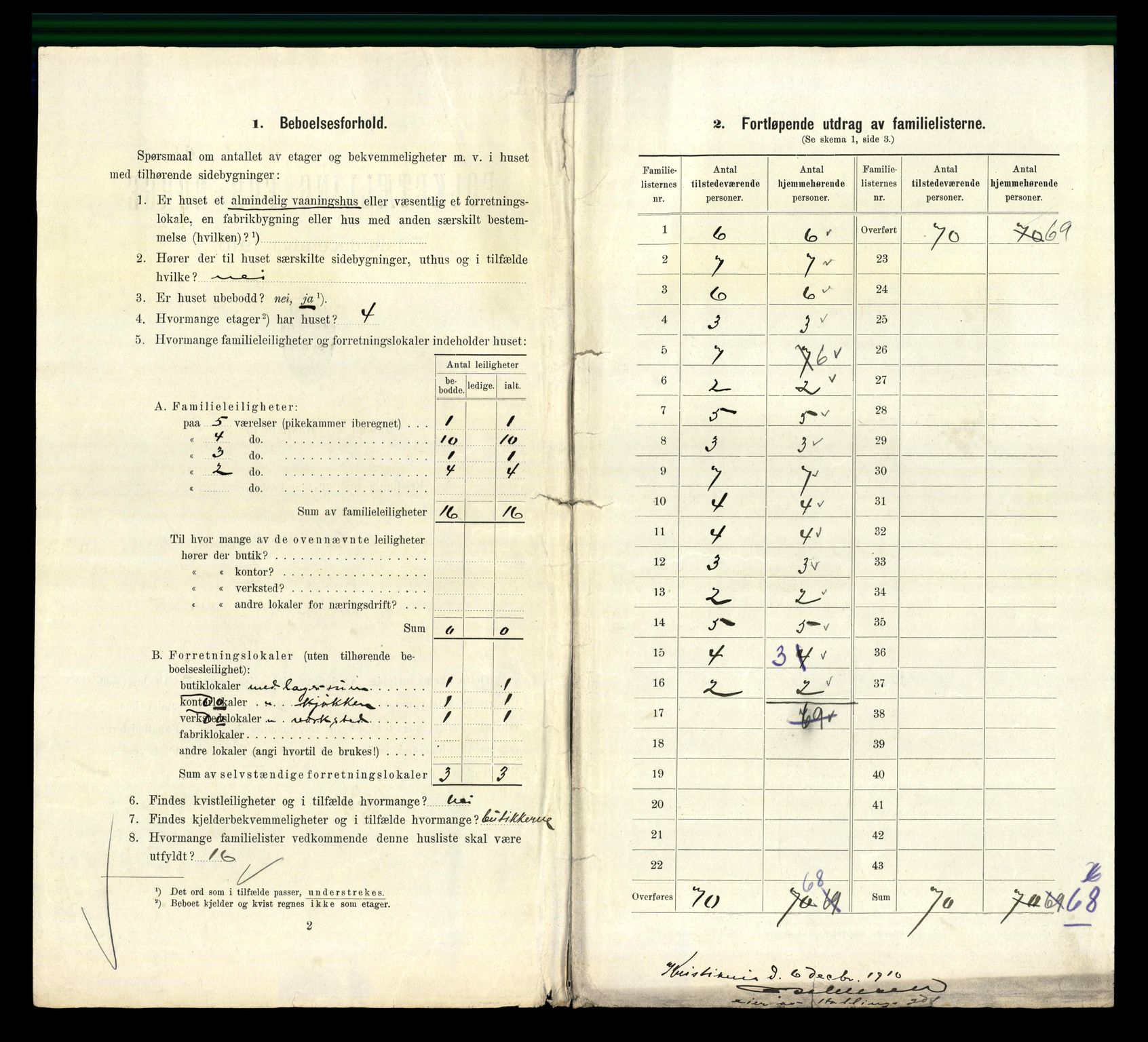 RA, 1910 census for Kristiania, 1910, p. 33018