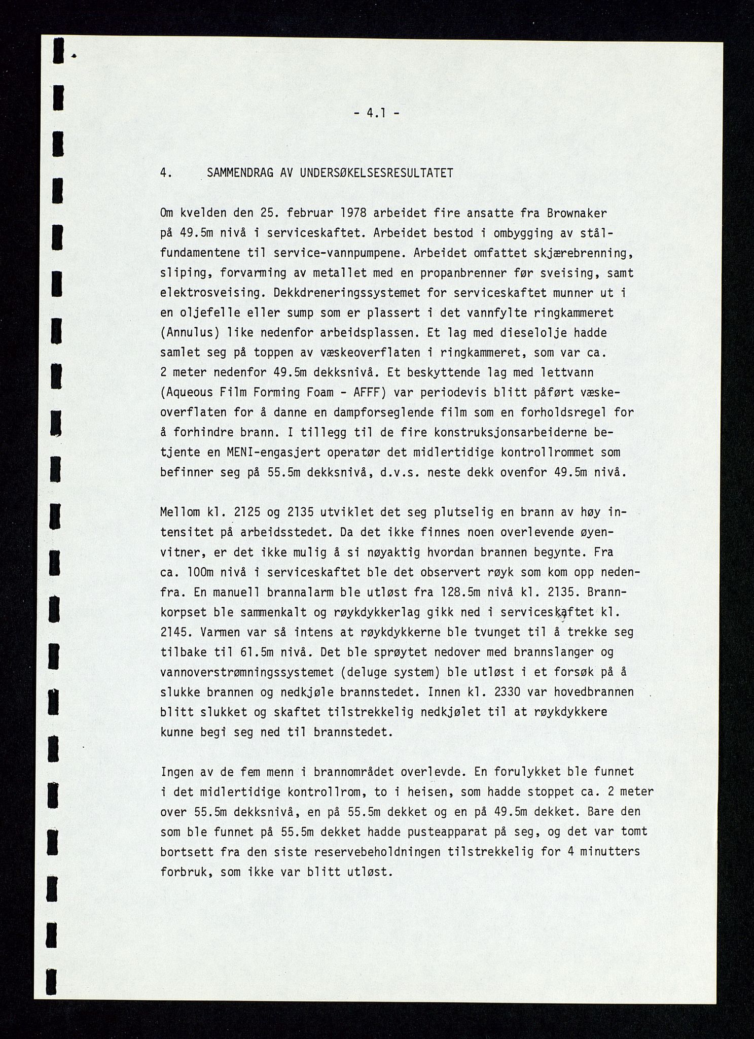 Pa 1339 - Statoil ASA, AV/SAST-A-101656/0001/D/Dm/L0410: Utblåsing. Ulykker og Skader., 1978, p. 120