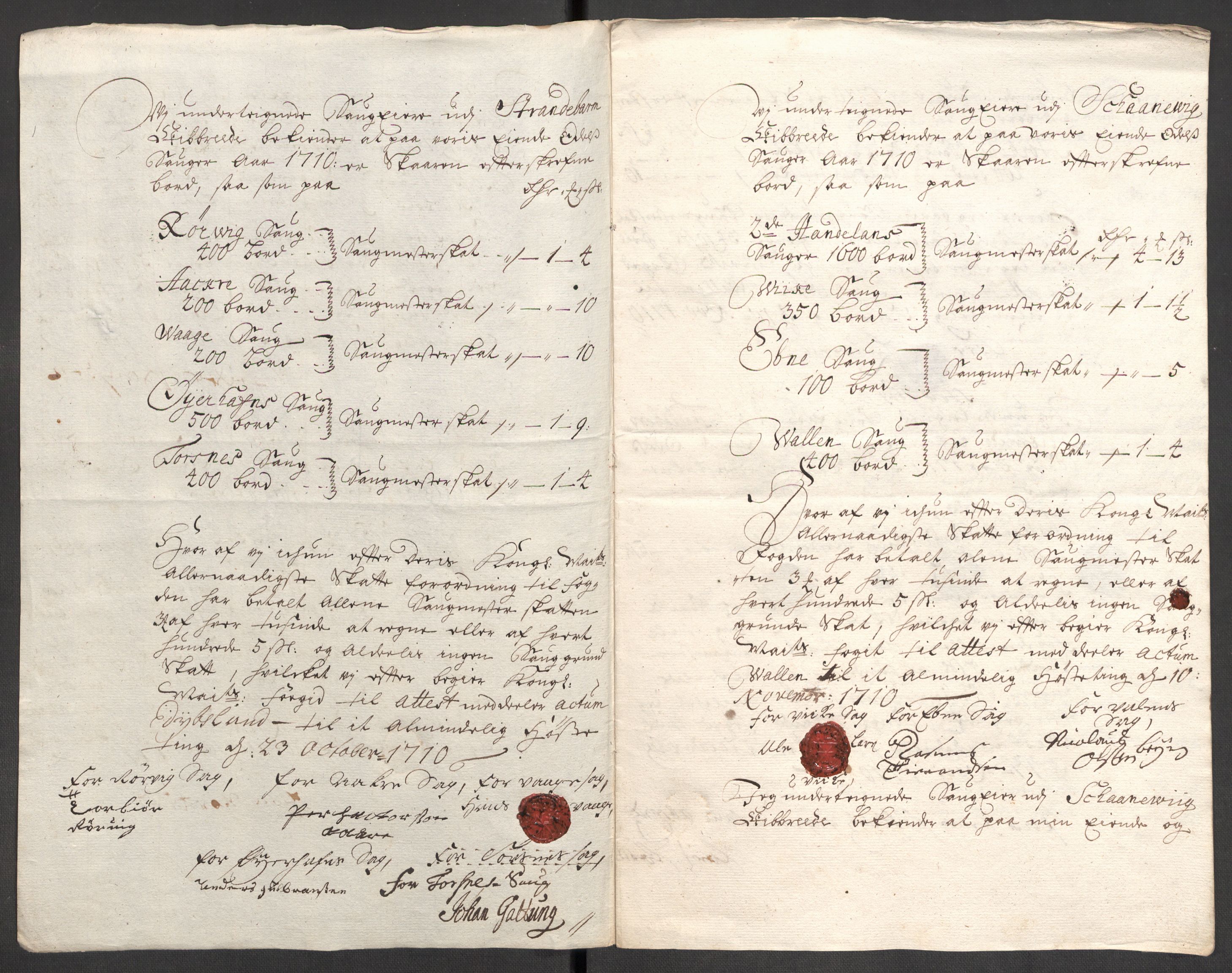 Rentekammeret inntil 1814, Reviderte regnskaper, Fogderegnskap, RA/EA-4092/R48/L2986: Fogderegnskap Sunnhordland og Hardanger, 1709-1710, p. 475