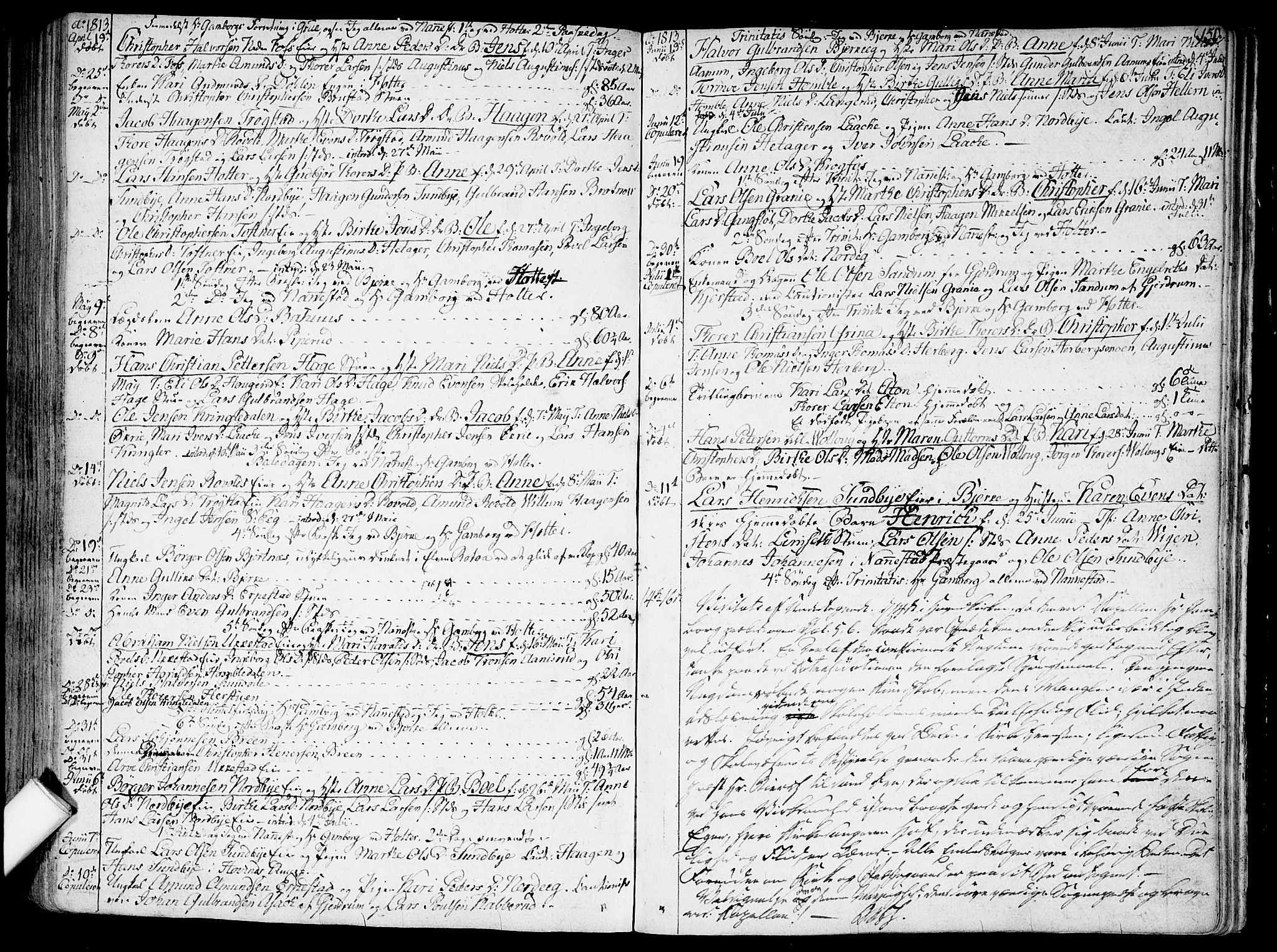 Nannestad prestekontor Kirkebøker, SAO/A-10414a/F/Fa/L0008: Parish register (official) no. I 8, 1791-1814, p. 150