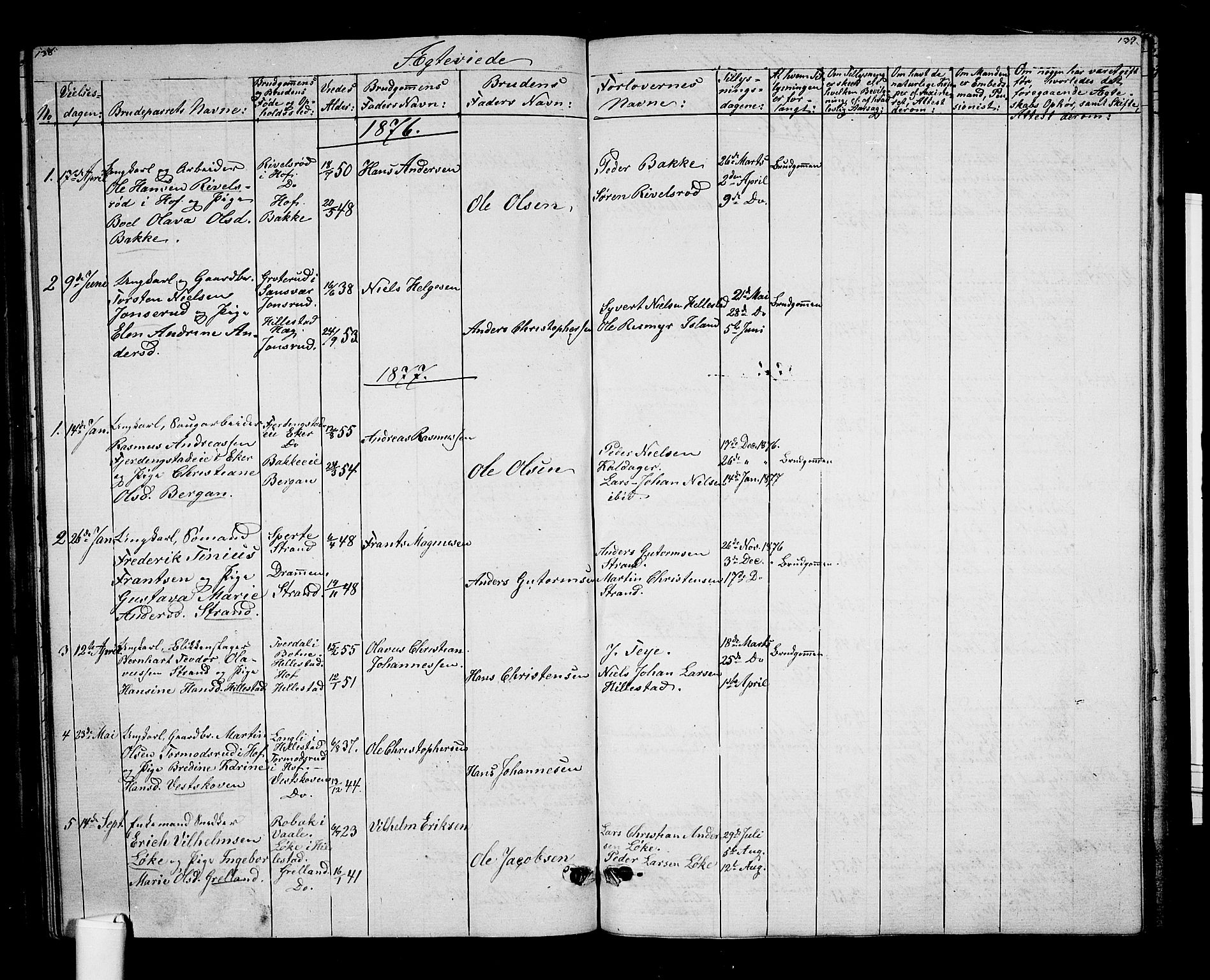 Botne kirkebøker, AV/SAKO-A-340/G/Gb/L0002: Parish register (copy) no. II 2, 1861-1886, p. 138-139