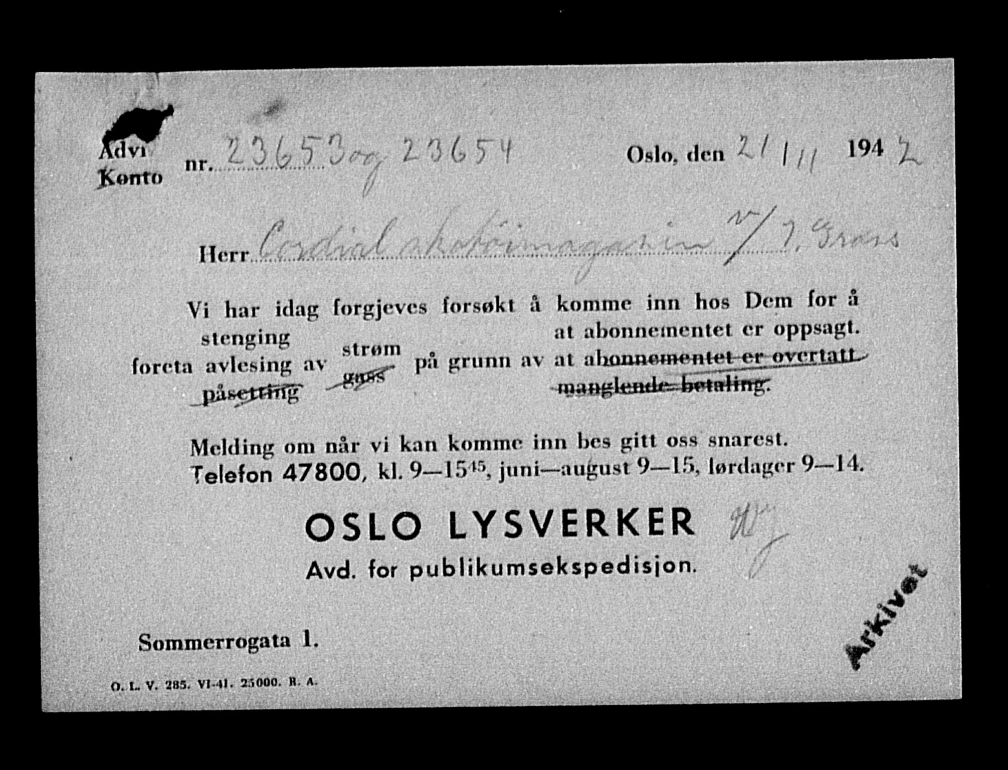 Justisdepartementet, Tilbakeføringskontoret for inndratte formuer, AV/RA-S-1564/H/Hc/Hcc/L0929: --, 1945-1947, p. 103