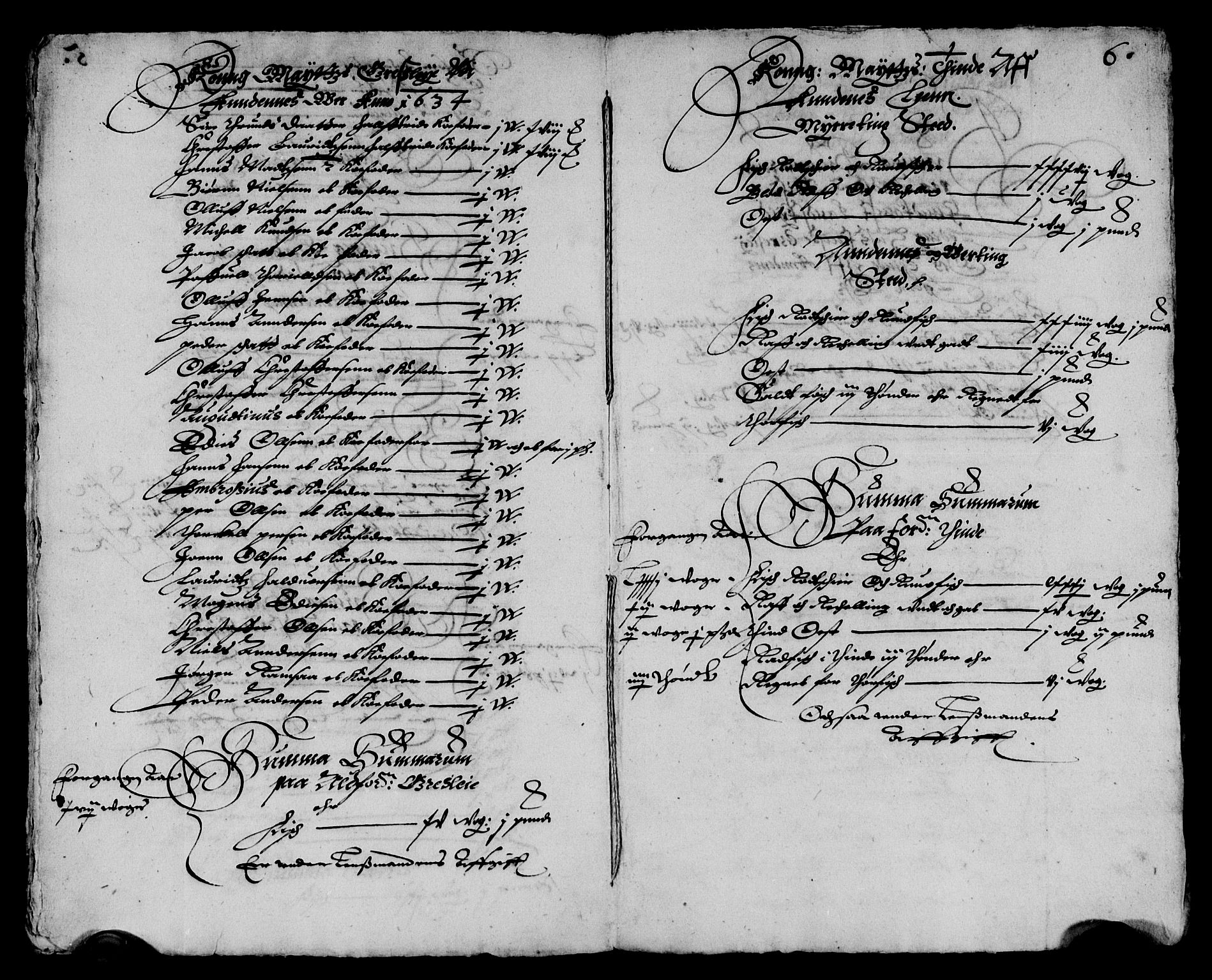 Rentekammeret inntil 1814, Reviderte regnskaper, Lensregnskaper, AV/RA-EA-5023/R/Rb/Rbz/L0025: Nordlandenes len, 1631-1635