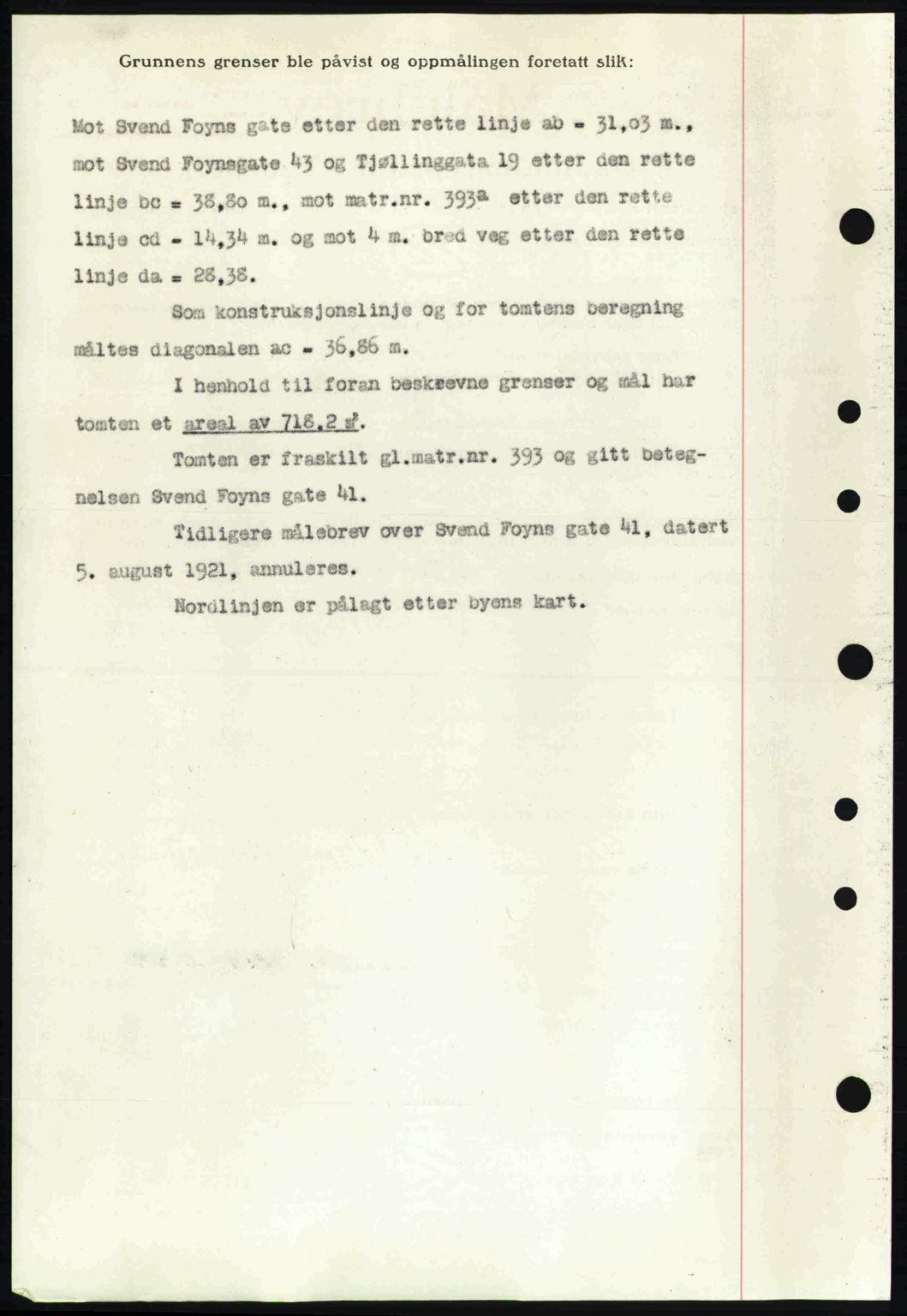 Tønsberg sorenskriveri, AV/SAKO-A-130/G/Ga/Gaa/L0015: Mortgage book no. A15, 1944-1944, Diary no: : 1457/1944