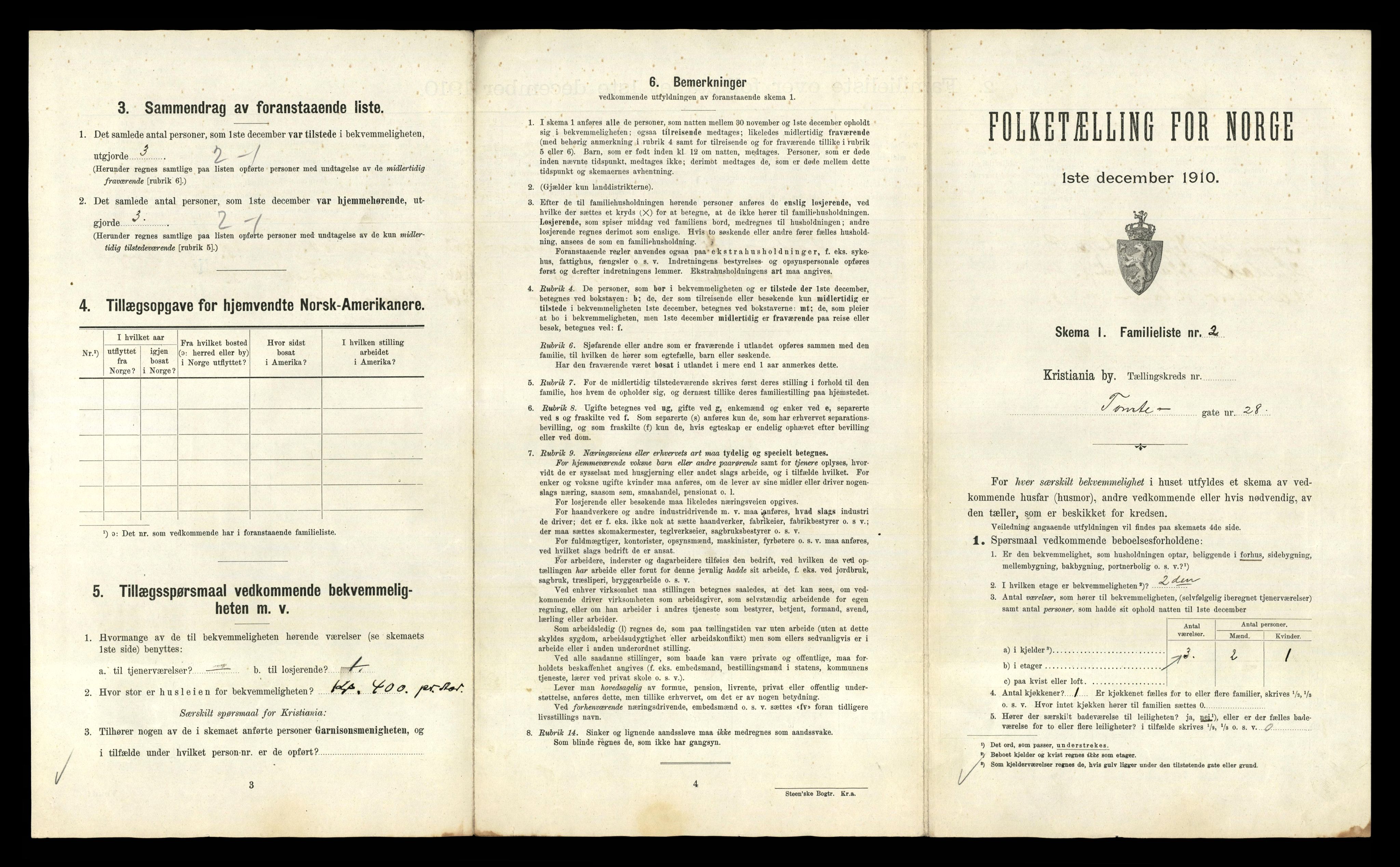 RA, 1910 census for Kristiania, 1910, p. 109251