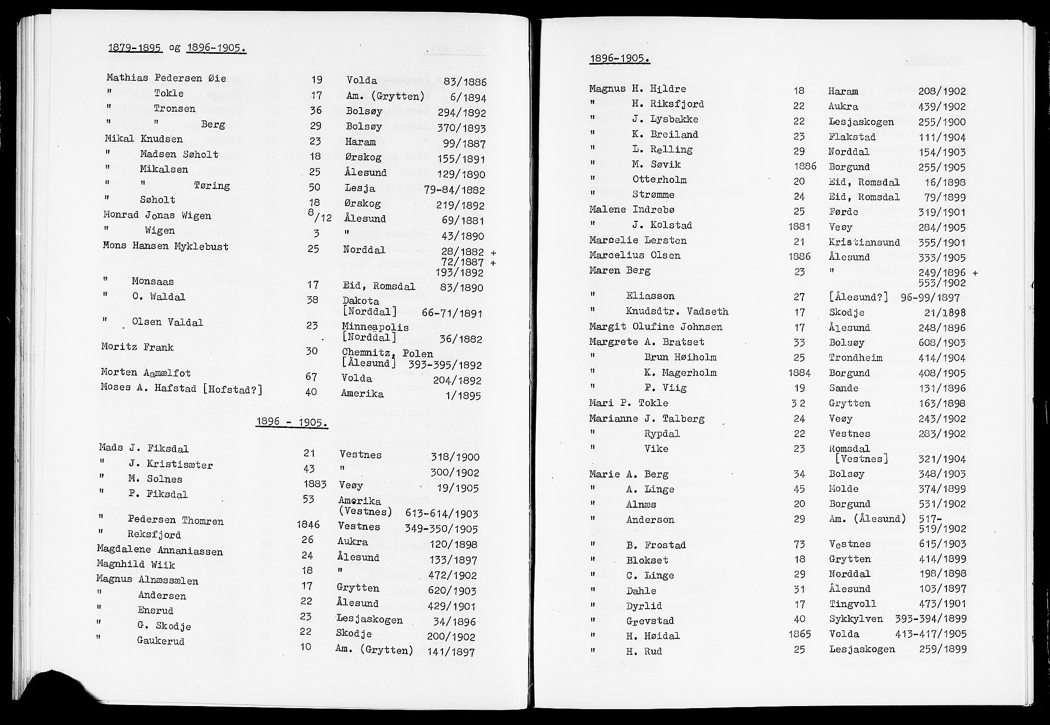 Sunnmøre politikammer, SAT/A-1864/1/35, 1878-1923, p. 118