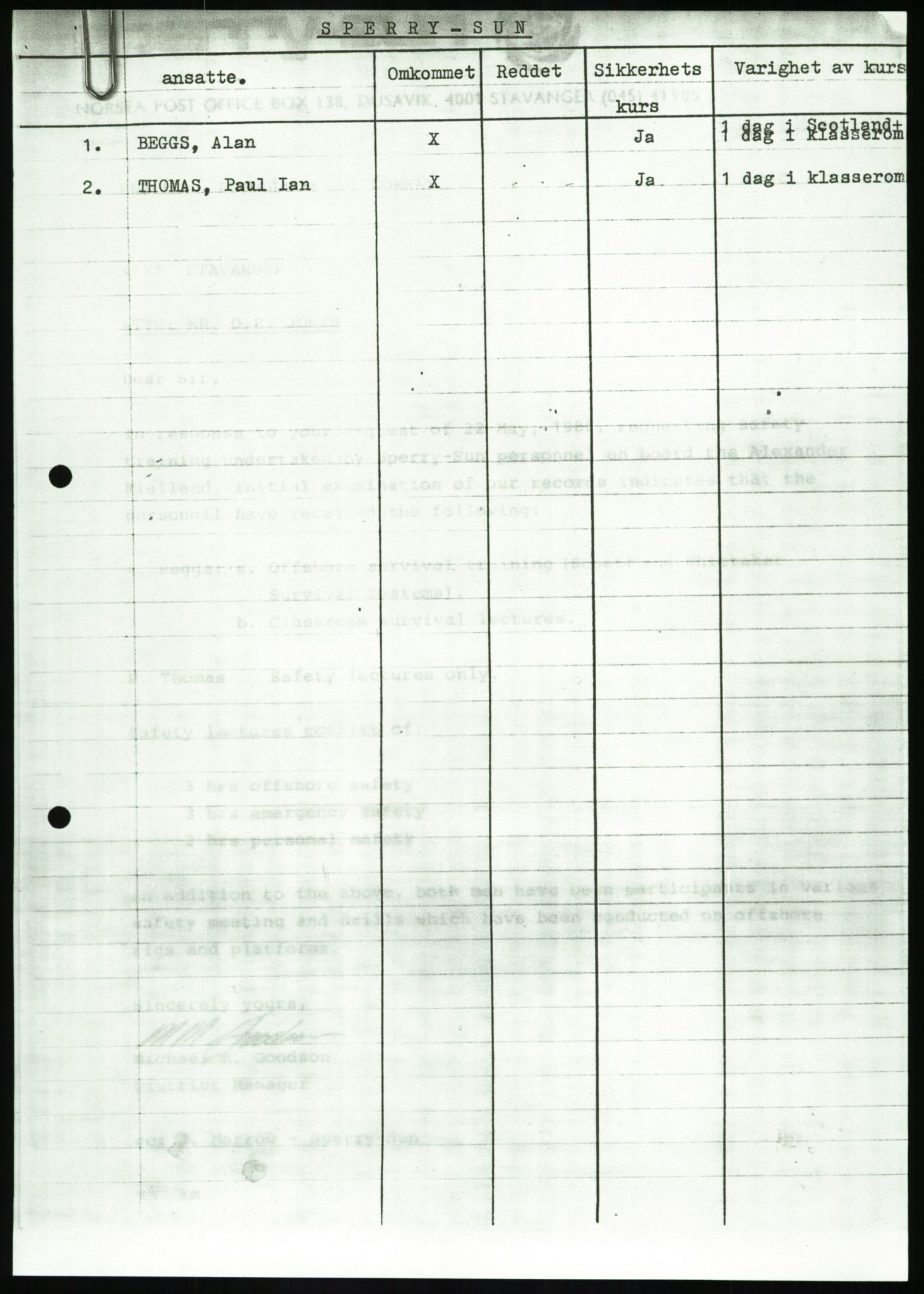 Justisdepartementet, Granskningskommisjonen ved Alexander Kielland-ulykken 27.3.1980, RA/S-1165/D/L0020: X Opplæring/Kompetanse (Doku.liste + X1-X18 av 18)/Y Forskningsprosjekter (Doku.liste + Y1-Y7 av 9), 1980-1981, p. 122