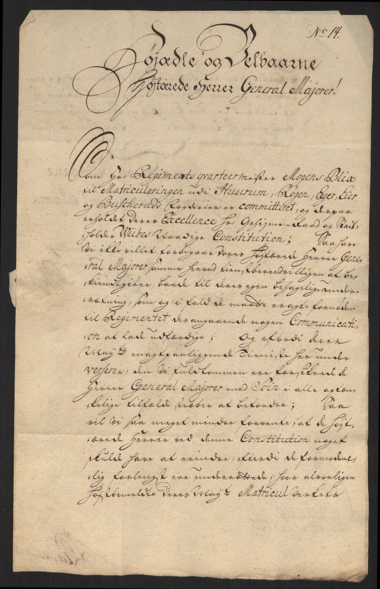 Kommanderende general (KG I) med Det norske krigsdirektorium, AV/RA-EA-5419/D/L0060: Stattholderens, stiftamtmenns og amtmenns brev, 1720-1730, p. 248