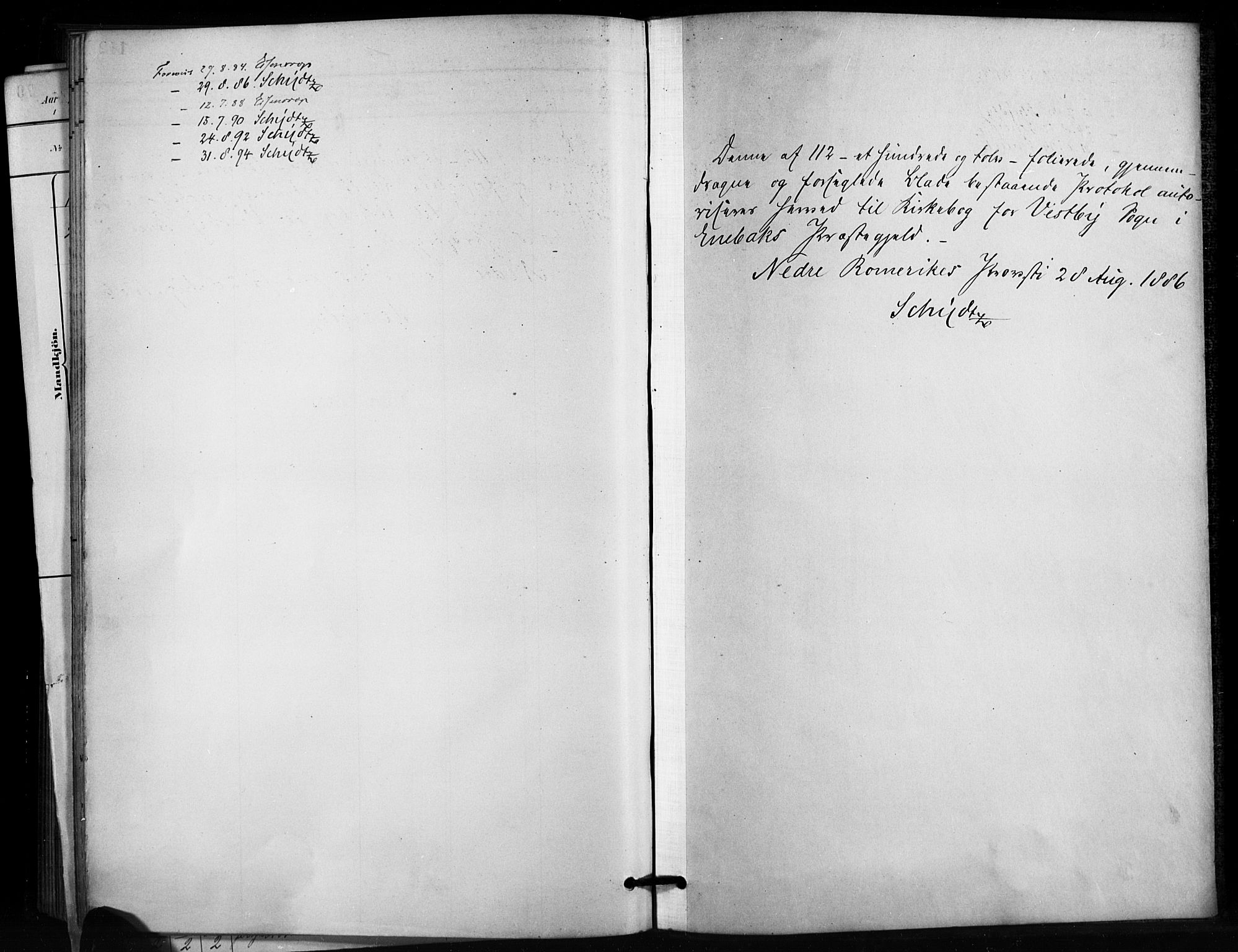 Enebakk prestekontor Kirkebøker, AV/SAO-A-10171c/F/Fb/L0001: Parish register (official) no. II 1, 1877-1902