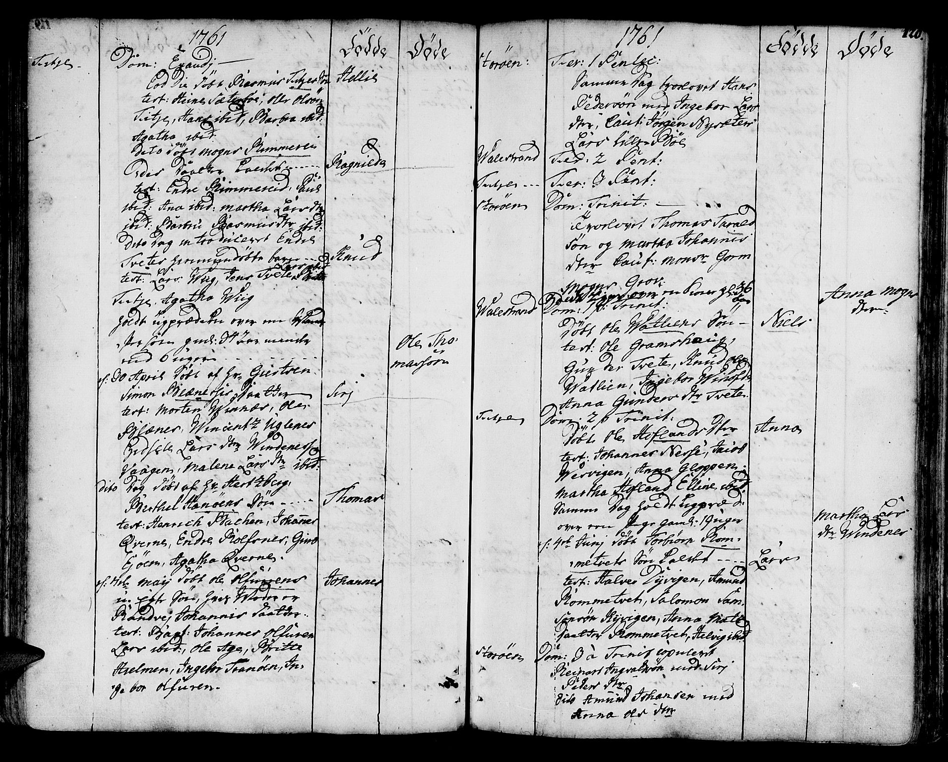 Stord sokneprestembete, AV/SAB-A-78201/H/Haa: Parish register (official) no. A 2, 1744-1777, p. 120