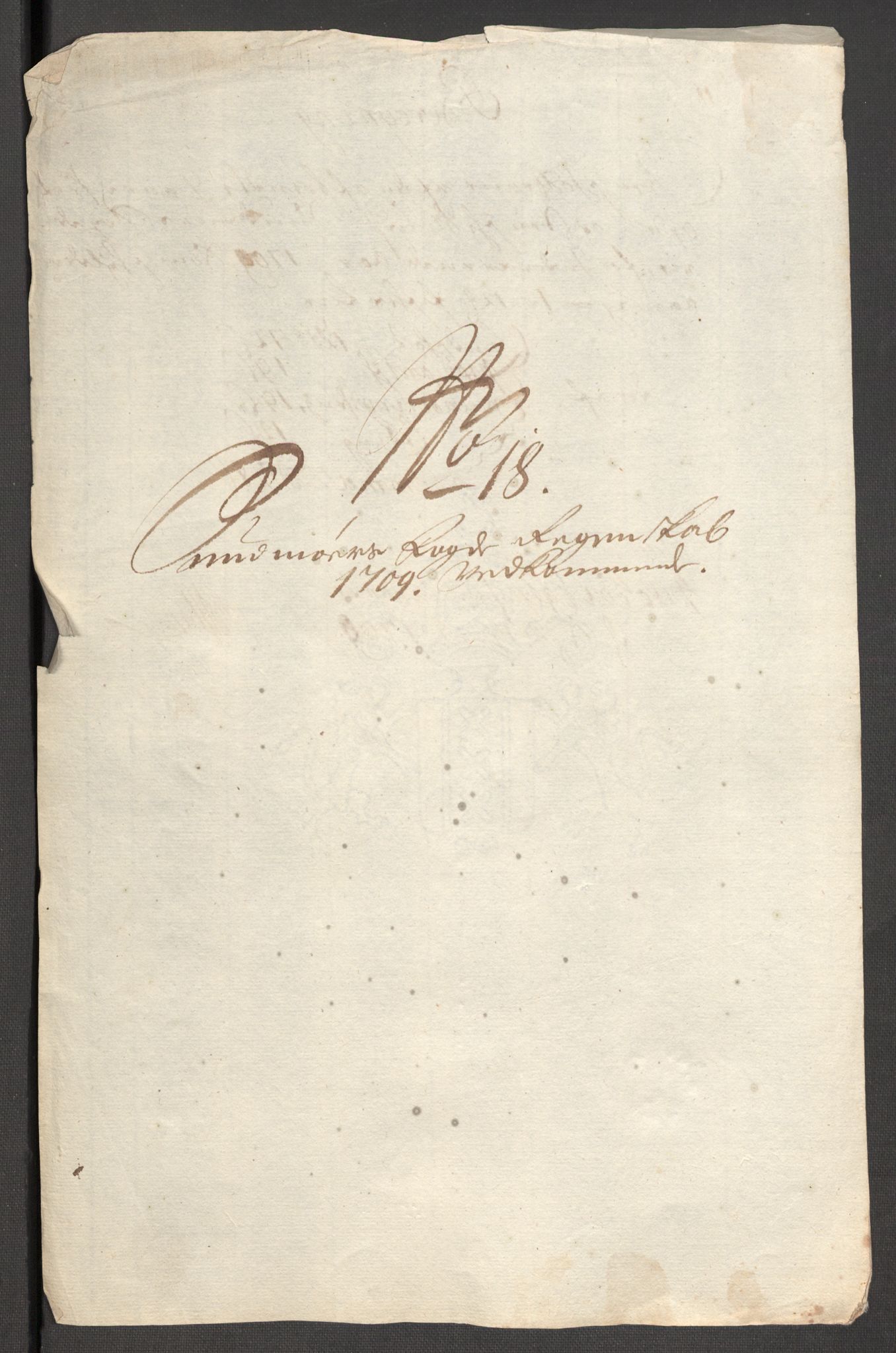 Rentekammeret inntil 1814, Reviderte regnskaper, Fogderegnskap, RA/EA-4092/R54/L3562: Fogderegnskap Sunnmøre, 1708-1709, p. 374