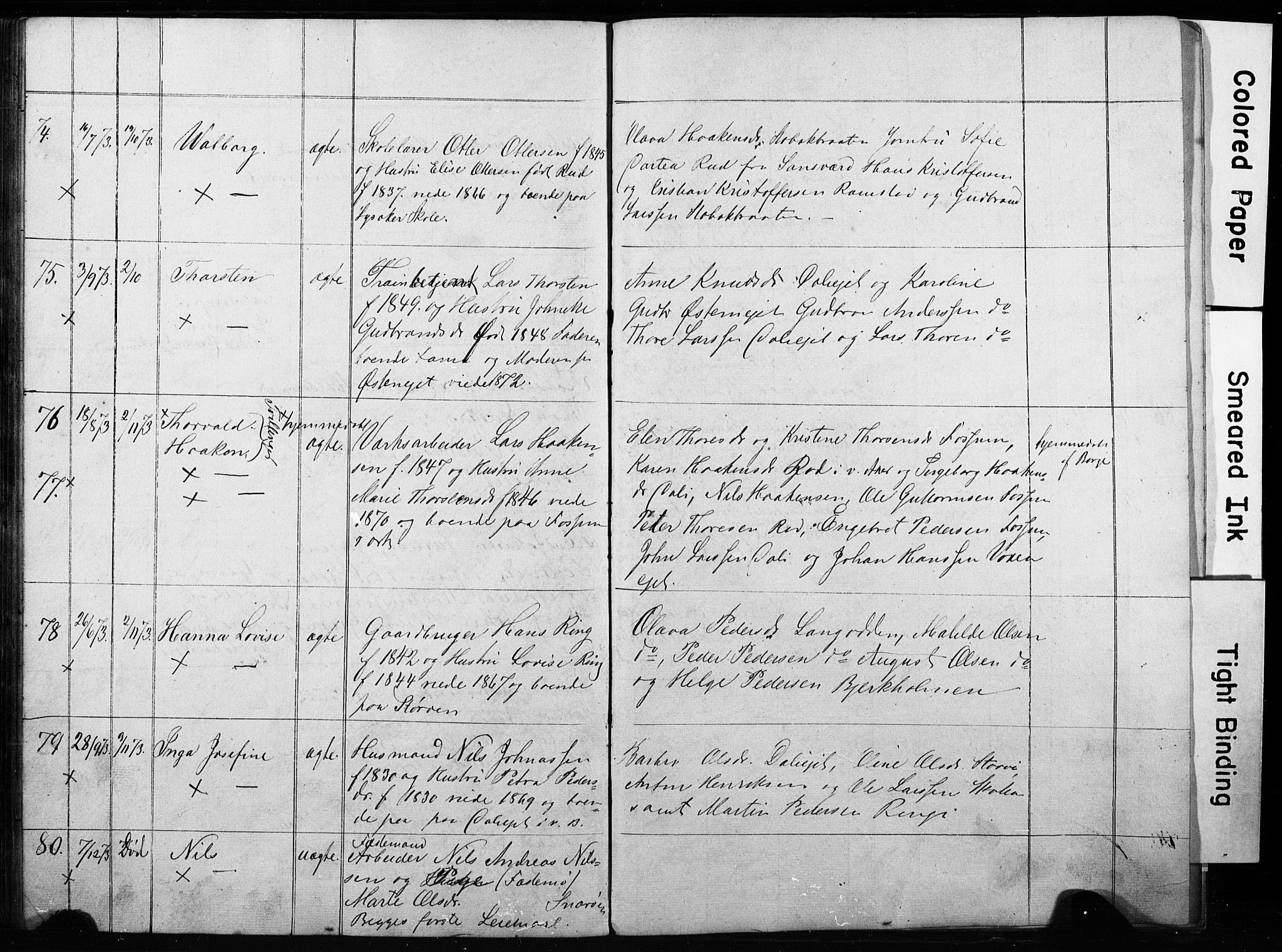 Asker prestekontor Kirkebøker, AV/SAO-A-10256a/G/Gc/L0001: Parish register (copy) no. III 1, 1854-1873