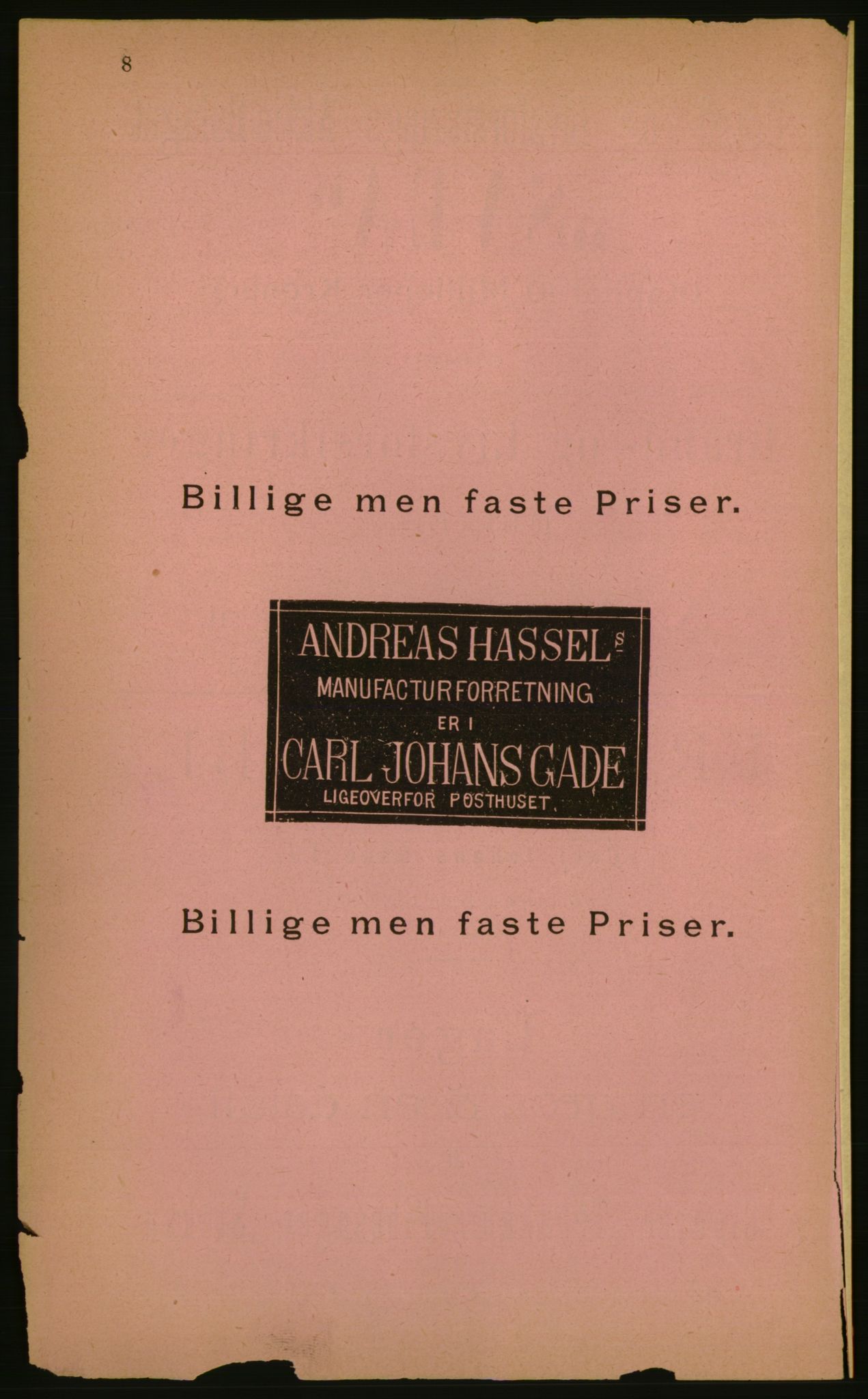 Kristiania/Oslo adressebok, PUBL/-, 1884, p. 8