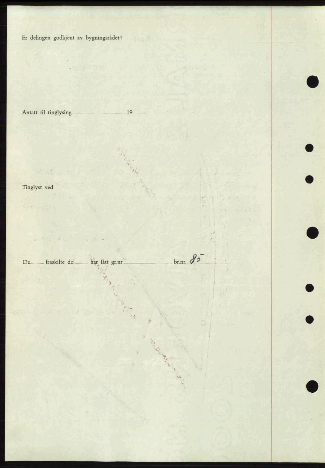 Tønsberg sorenskriveri, SAKO/A-130/G/Ga/Gaa/L0022: Mortgage book no. A22, 1947-1947, Diary no: : 1789/1947