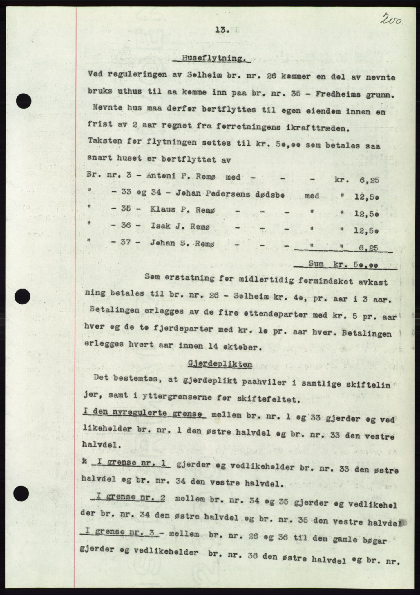 Søre Sunnmøre sorenskriveri, AV/SAT-A-4122/1/2/2C/L0062: Mortgage book no. 56, 1936-1937, Diary no: : 60/1937