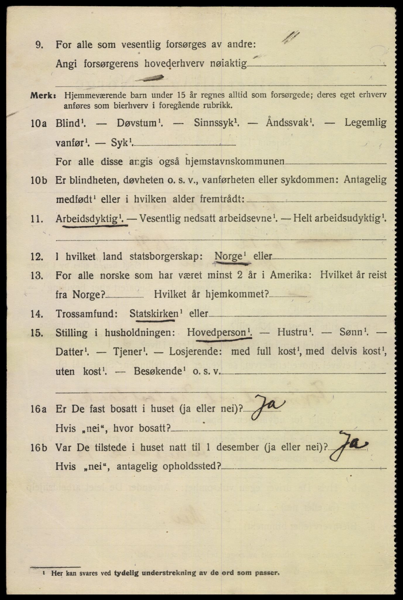 SAH, 1920 census for Gjøvik, 1920, p. 2395
