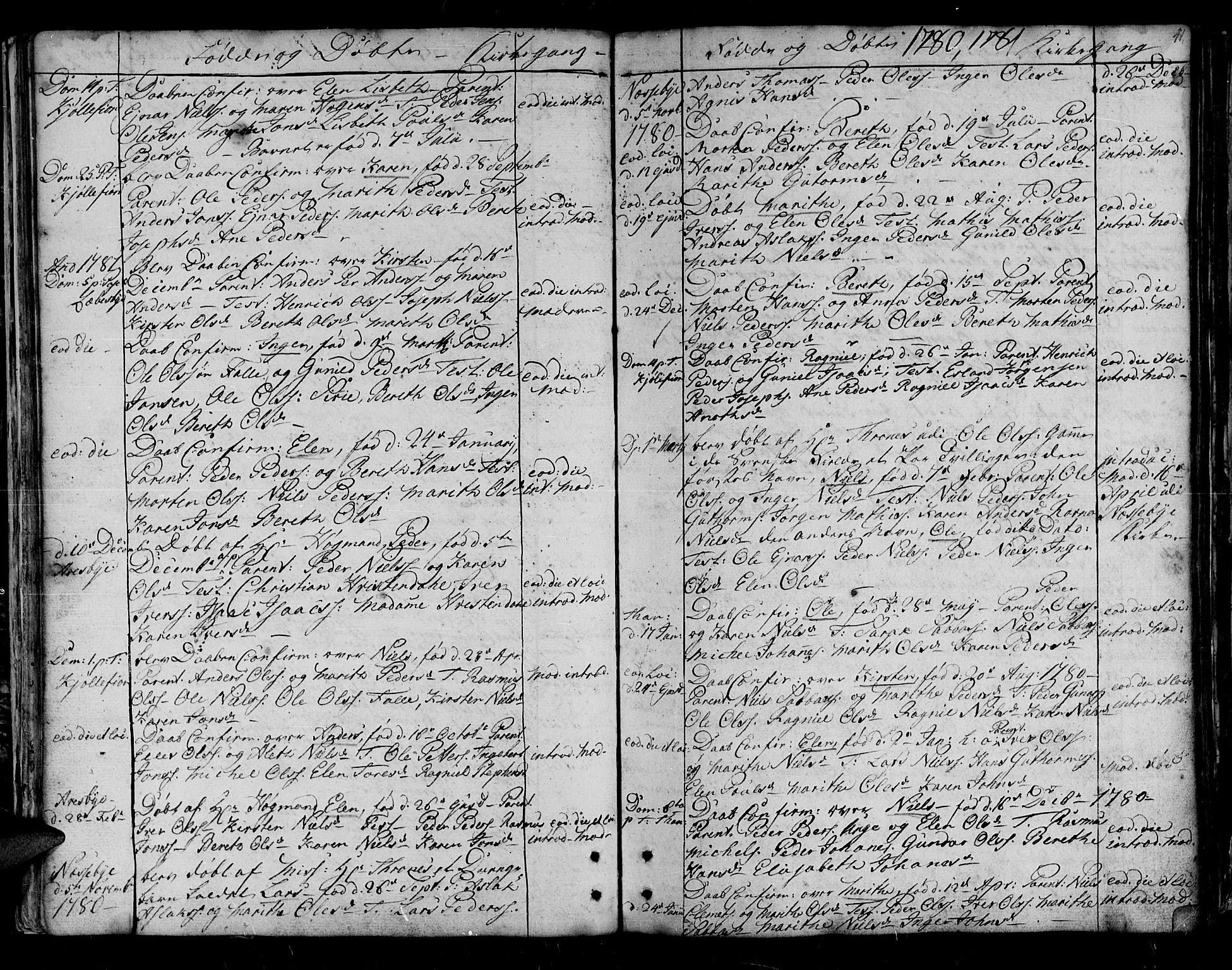 Lebesby sokneprestkontor, SATØ/S-1353/H/Ha/L0001kirke: Parish register (official) no. 1, 1751-1816, p. 41