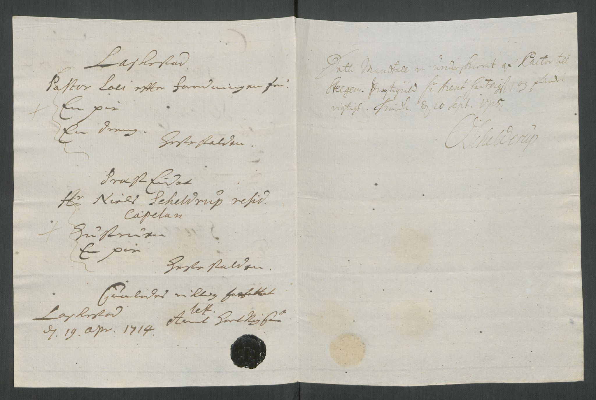 Rentekammeret inntil 1814, Reviderte regnskaper, Fogderegnskap, AV/RA-EA-4092/R66/L4584: Fogderegnskap Salten, 1714, p. 97