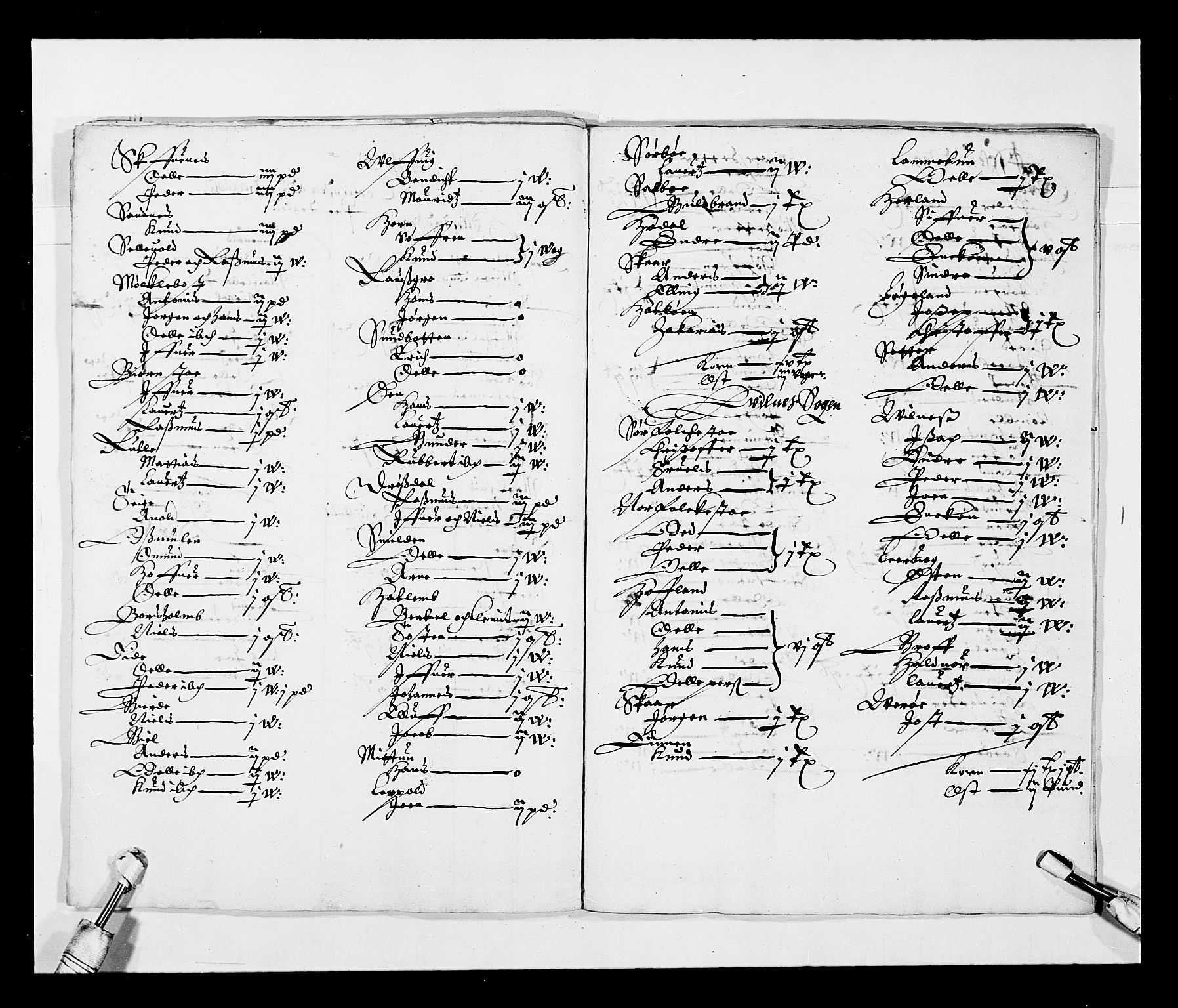 Stattholderembetet 1572-1771, AV/RA-EA-2870/Ek/L0026/0002: Jordebøker 1633-1658: / Tiendelister fra Bergenhus len, 1642-1647, p. 23