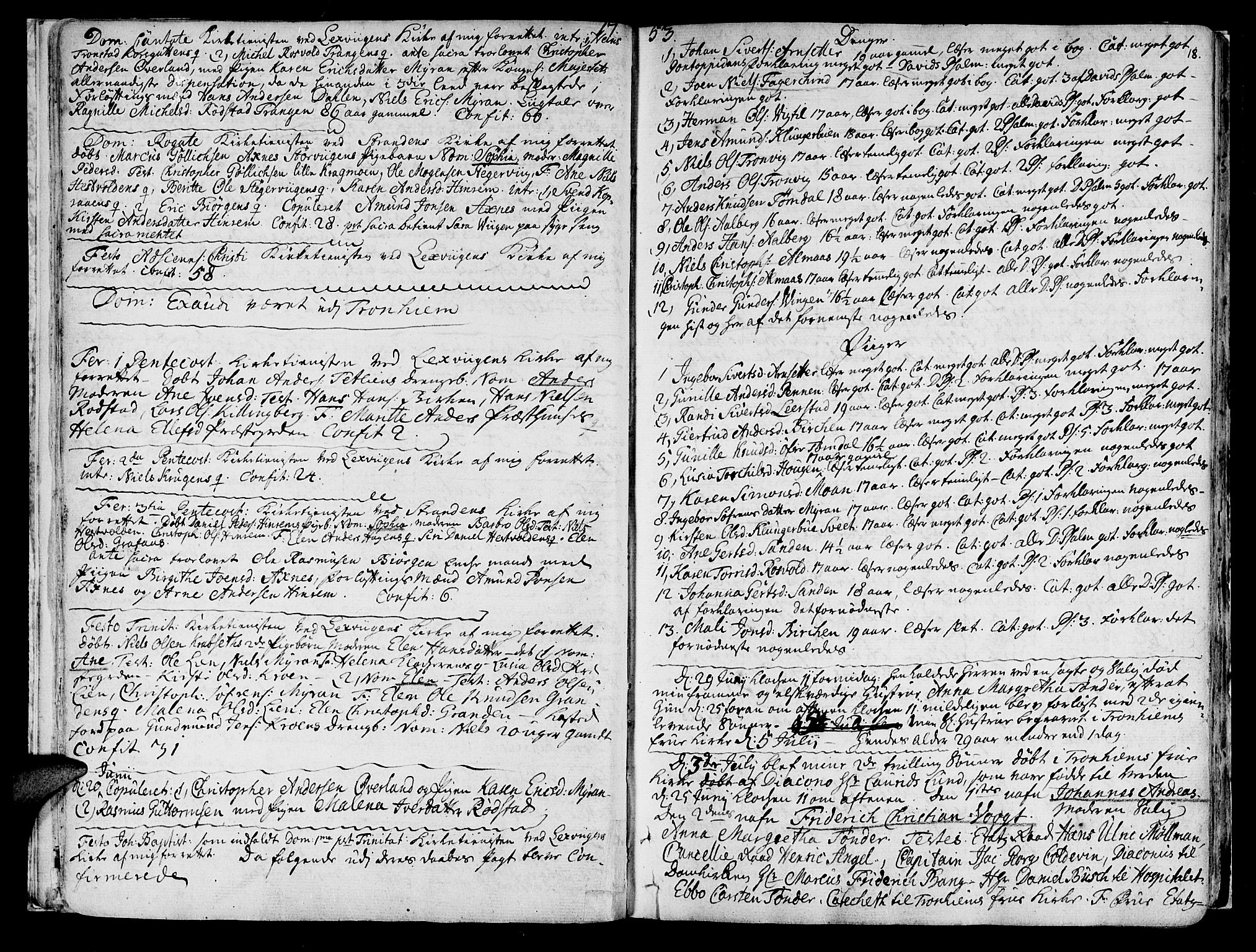 Ministerialprotokoller, klokkerbøker og fødselsregistre - Nord-Trøndelag, SAT/A-1458/701/L0003: Parish register (official) no. 701A03, 1751-1783, p. 18
