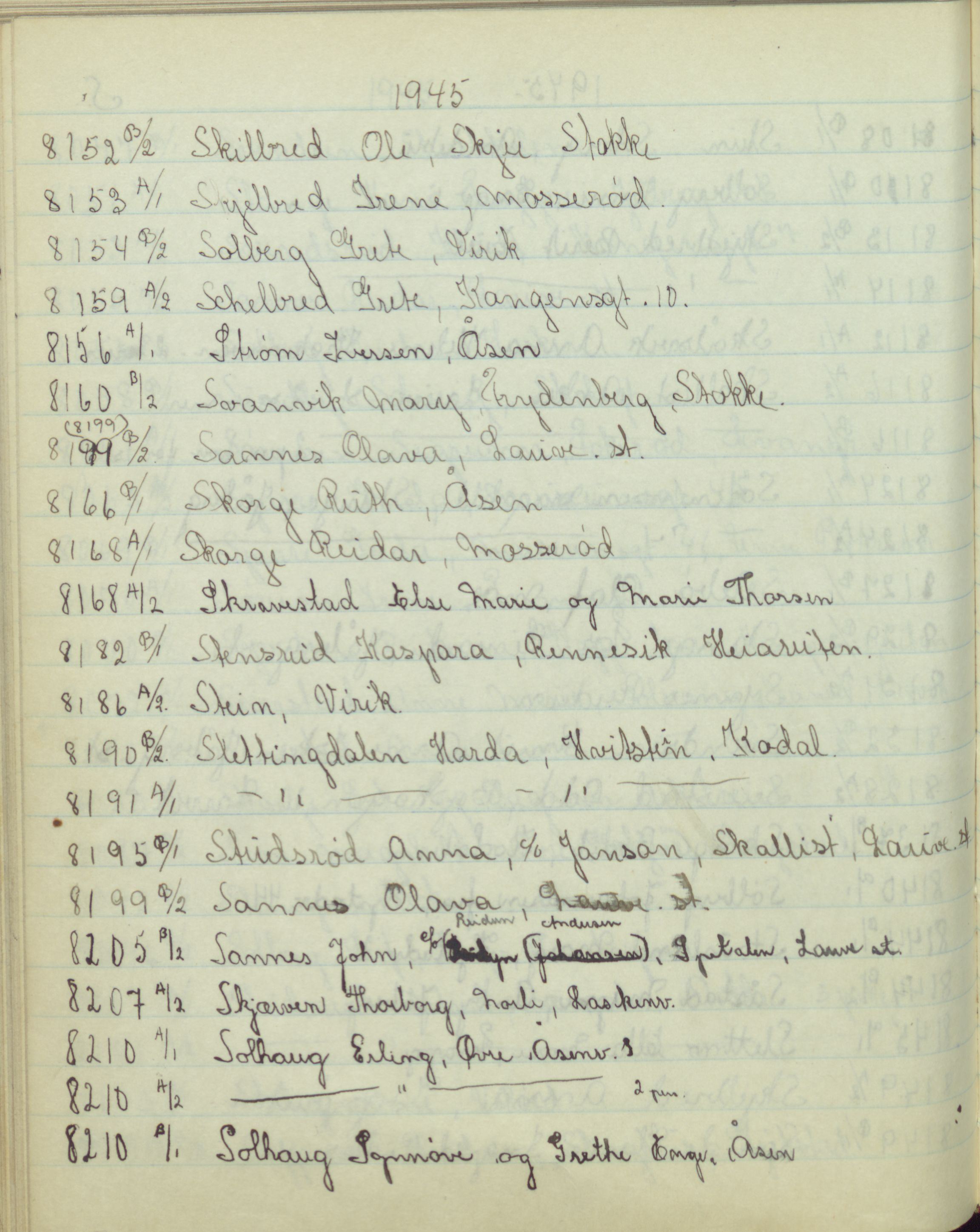 Pa 1494 - Jørgensen, Antonius. Fotograf, VEMU/A-2760/F/Fb, 1927-1984, p. 4615