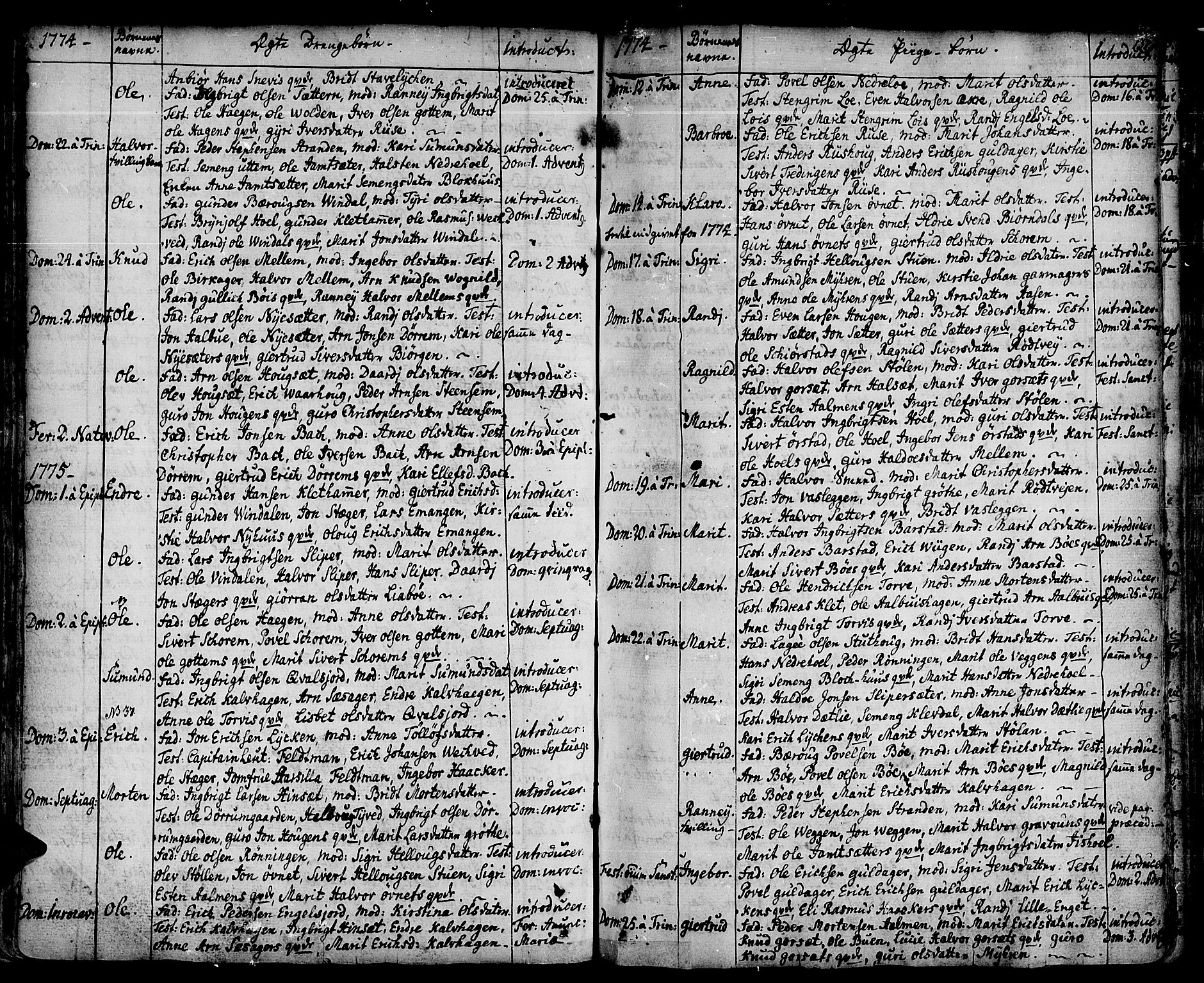 Ministerialprotokoller, klokkerbøker og fødselsregistre - Sør-Trøndelag, SAT/A-1456/678/L0891: Parish register (official) no. 678A01, 1739-1780, p. 137