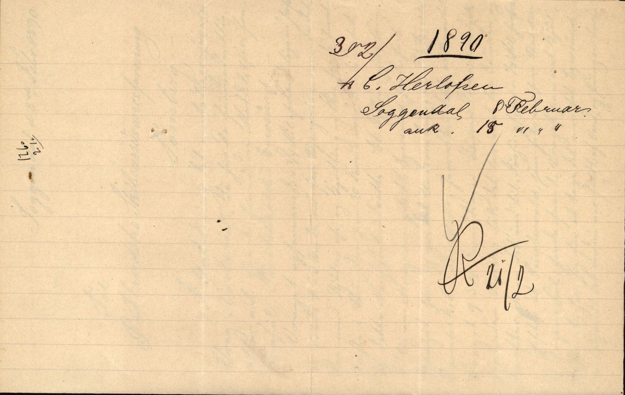 Pa 63 - Østlandske skibsassuranceforening, VEMU/A-1079/G/Ga/L0025/0002: Havaridokumenter / Victoria, St. Petersburg, Windsor, 1890, p. 22