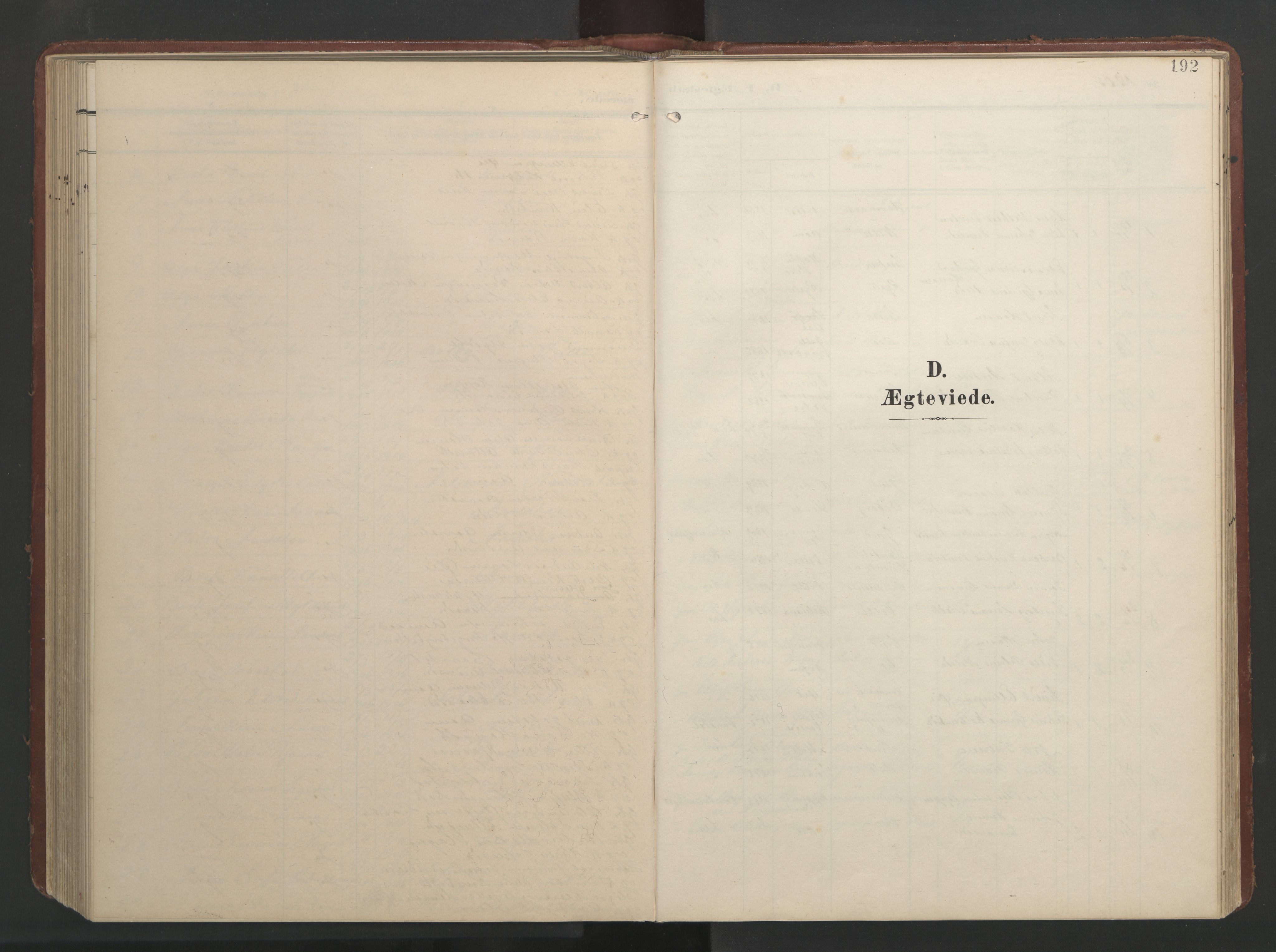 Ministerialprotokoller, klokkerbøker og fødselsregistre - Møre og Romsdal, SAT/A-1454/513/L0190: Parish register (copy) no. 513C04, 1904-1926, p. 192