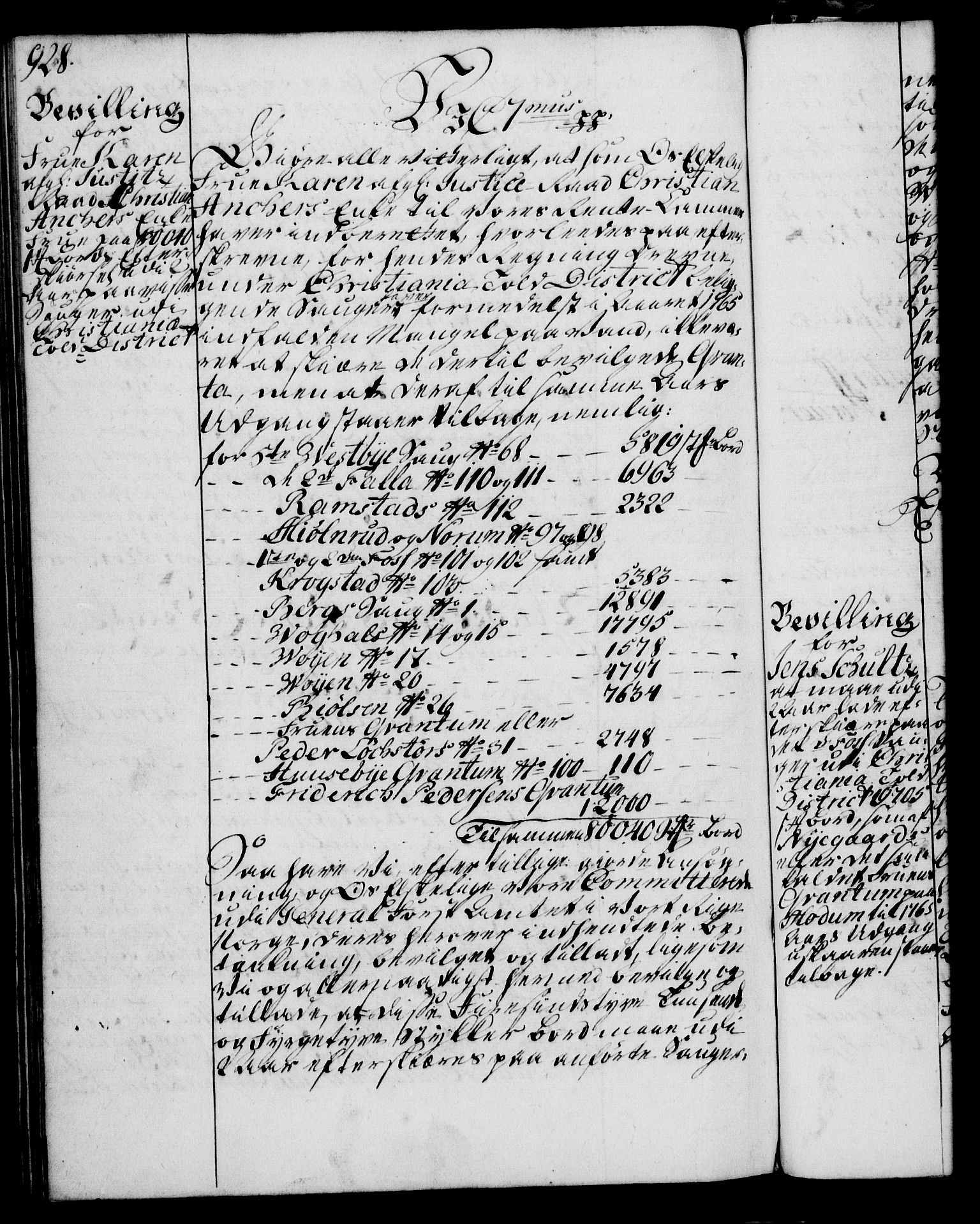 Rentekammeret, Kammerkanselliet, AV/RA-EA-3111/G/Gg/Gga/L0007: Norsk ekspedisjonsprotokoll med register (merket RK 53.7), 1759-1768, p. 928