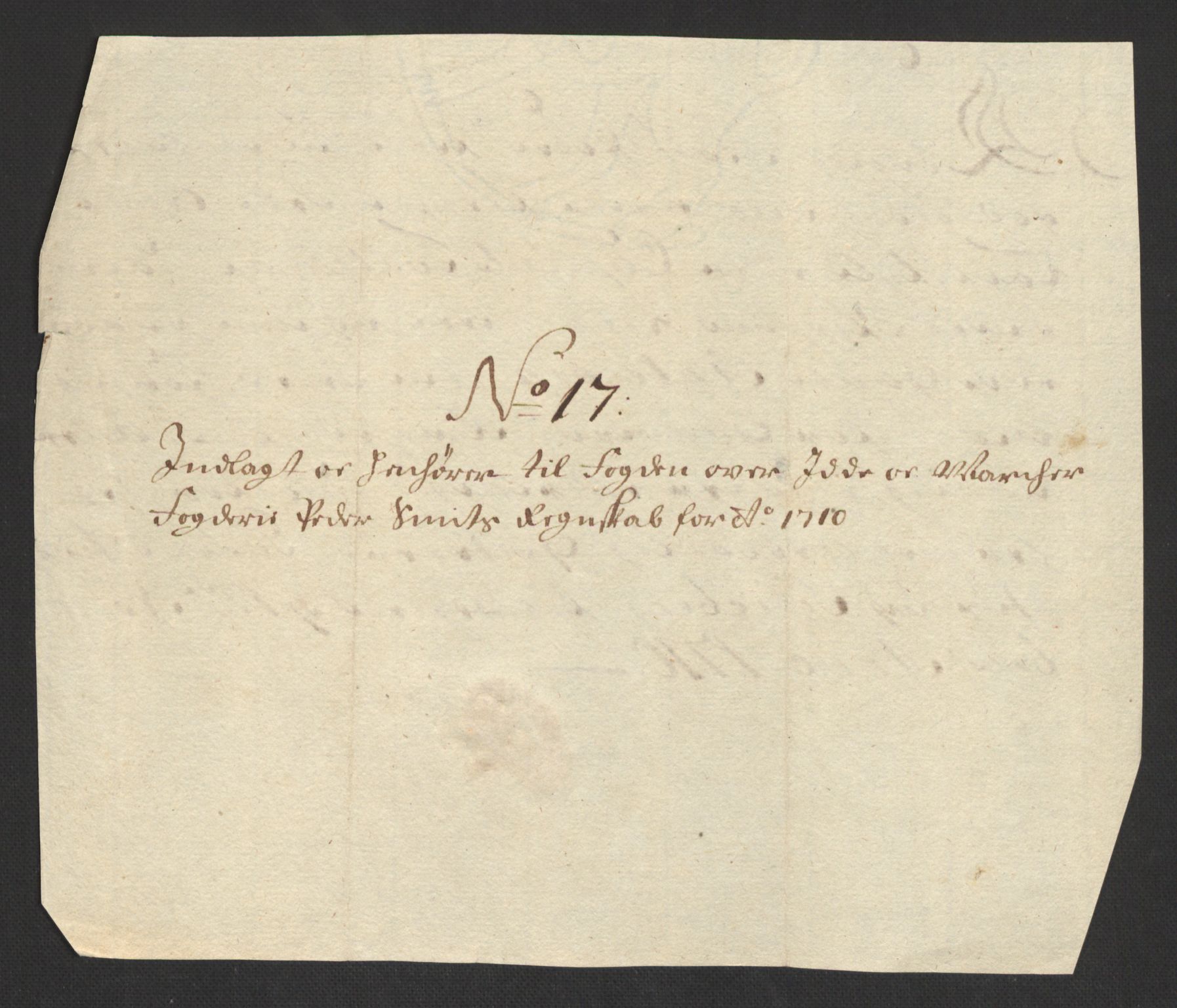 Rentekammeret inntil 1814, Reviderte regnskaper, Fogderegnskap, AV/RA-EA-4092/R01/L0019: Fogderegnskap Idd og Marker, 1710, p. 131