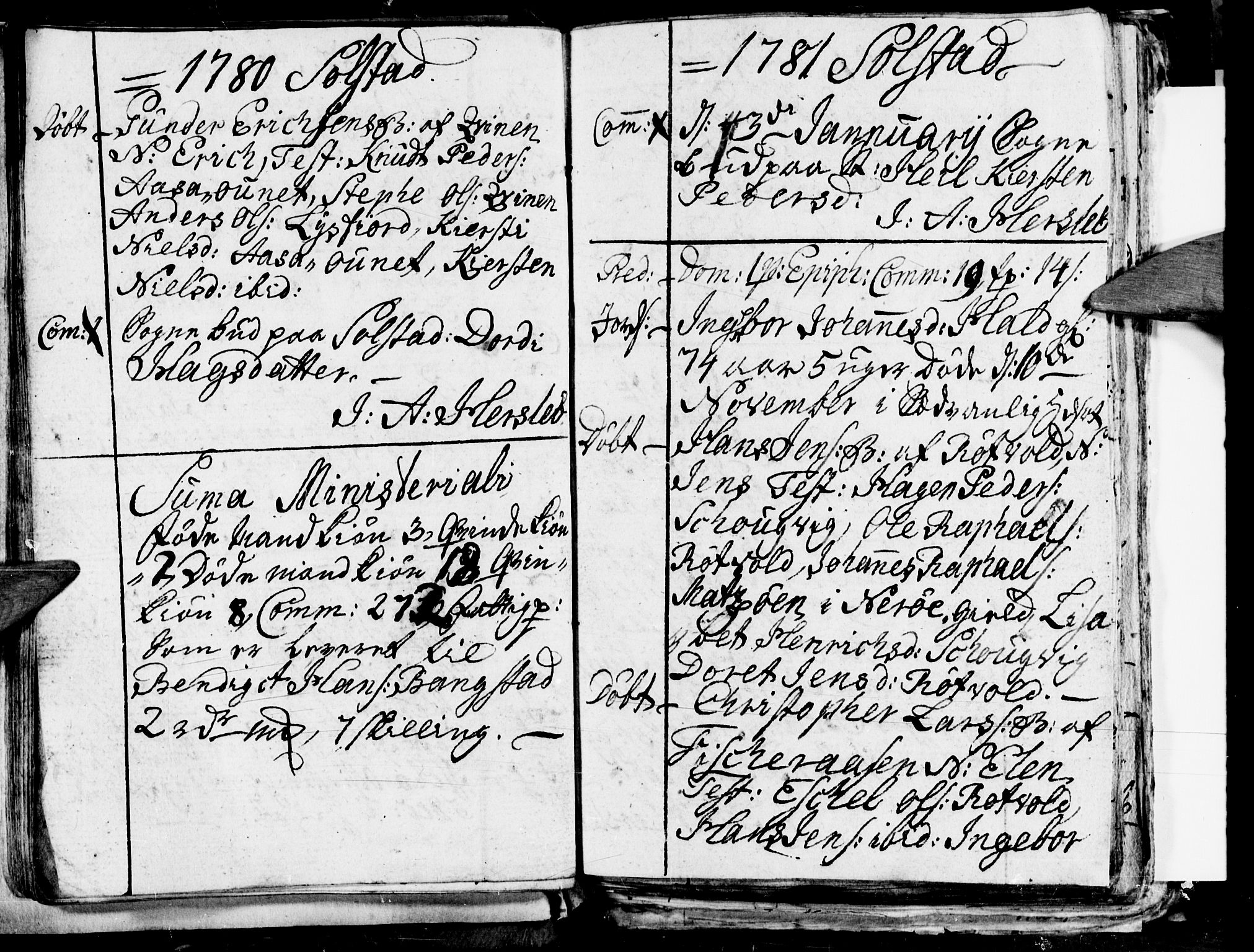 Ministerialprotokoller, klokkerbøker og fødselsregistre - Nordland, SAT/A-1459/811/L0166: Parish register (official) no. 811A03, 1770-1816