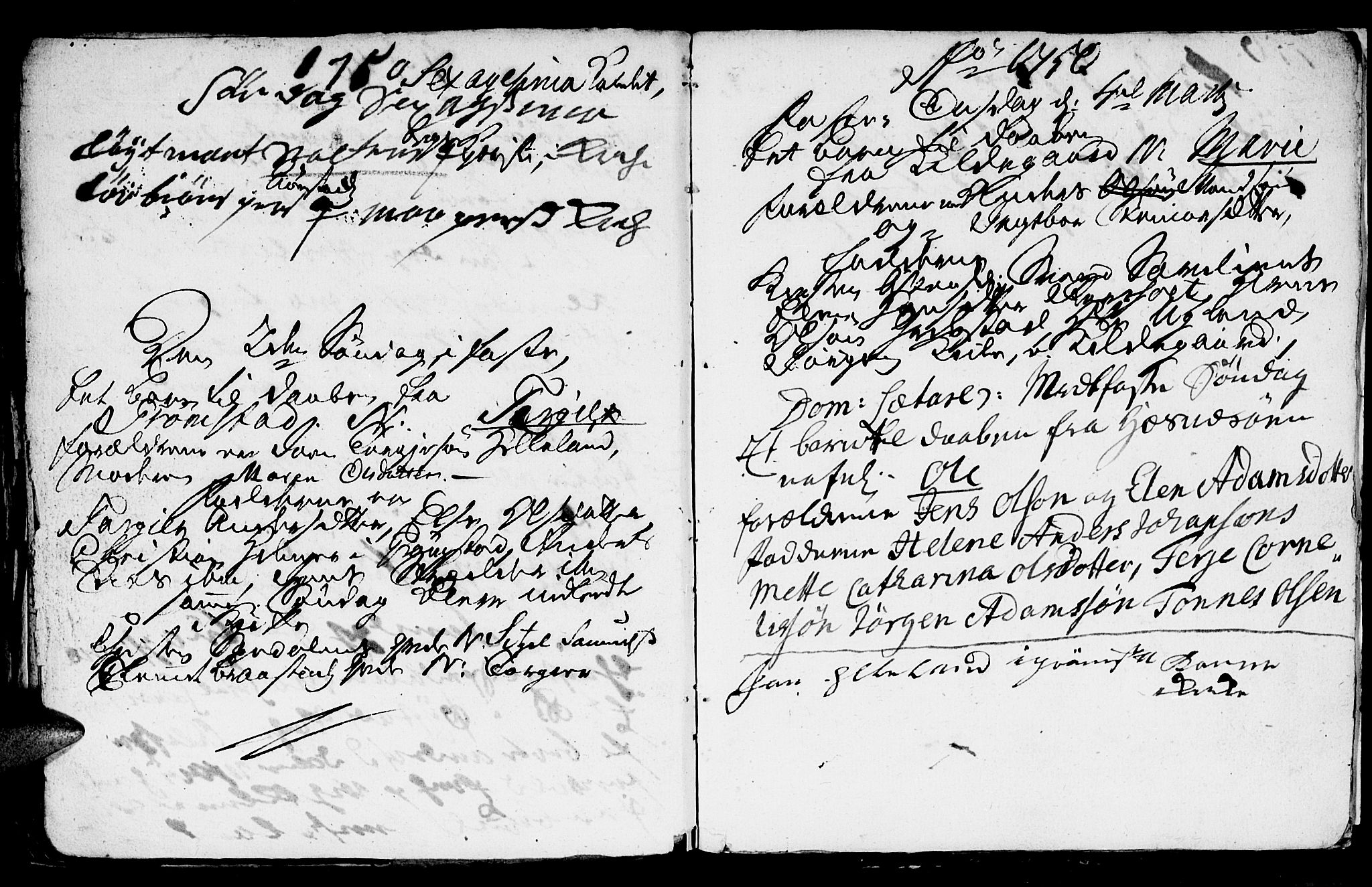 Fjære sokneprestkontor, AV/SAK-1111-0011/F/Fb/L0001: Parish register (copy) no. B 1, 1732-1750, p. 186