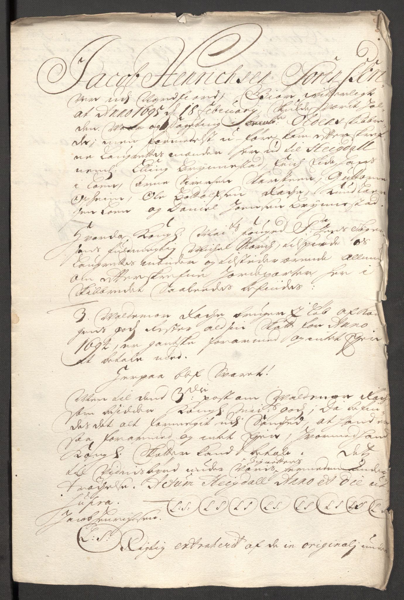 Rentekammeret inntil 1814, Reviderte regnskaper, Fogderegnskap, AV/RA-EA-4092/R53/L3424: Fogderegnskap Sunn- og Nordfjord, 1699, p. 561