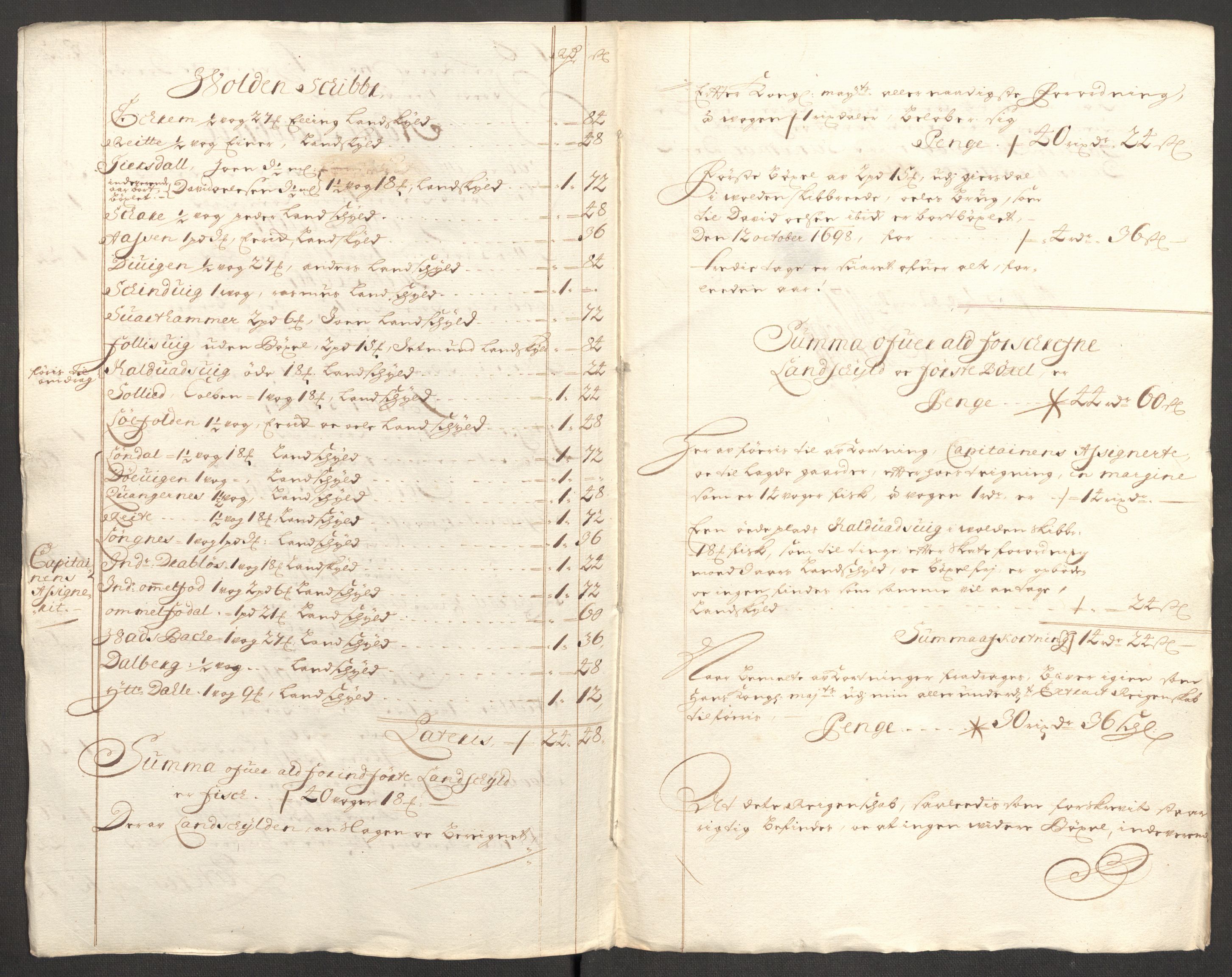 Rentekammeret inntil 1814, Reviderte regnskaper, Fogderegnskap, RA/EA-4092/R54/L3556: Fogderegnskap Sunnmøre, 1696-1698, p. 391