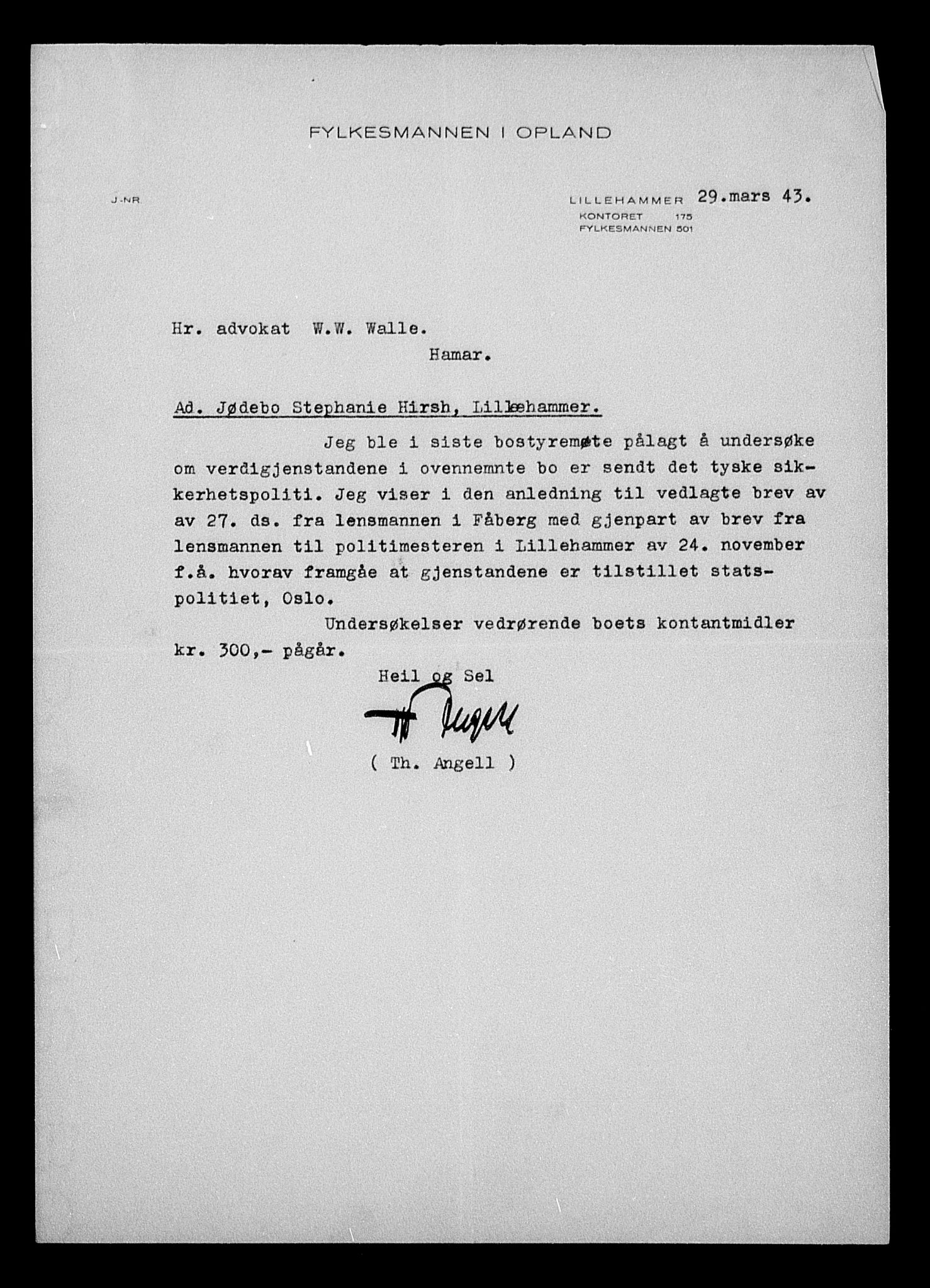 Justisdepartementet, Tilbakeføringskontoret for inndratte formuer, AV/RA-S-1564/H/Hc/Hcd/L0999: --, 1945-1947, p. 101