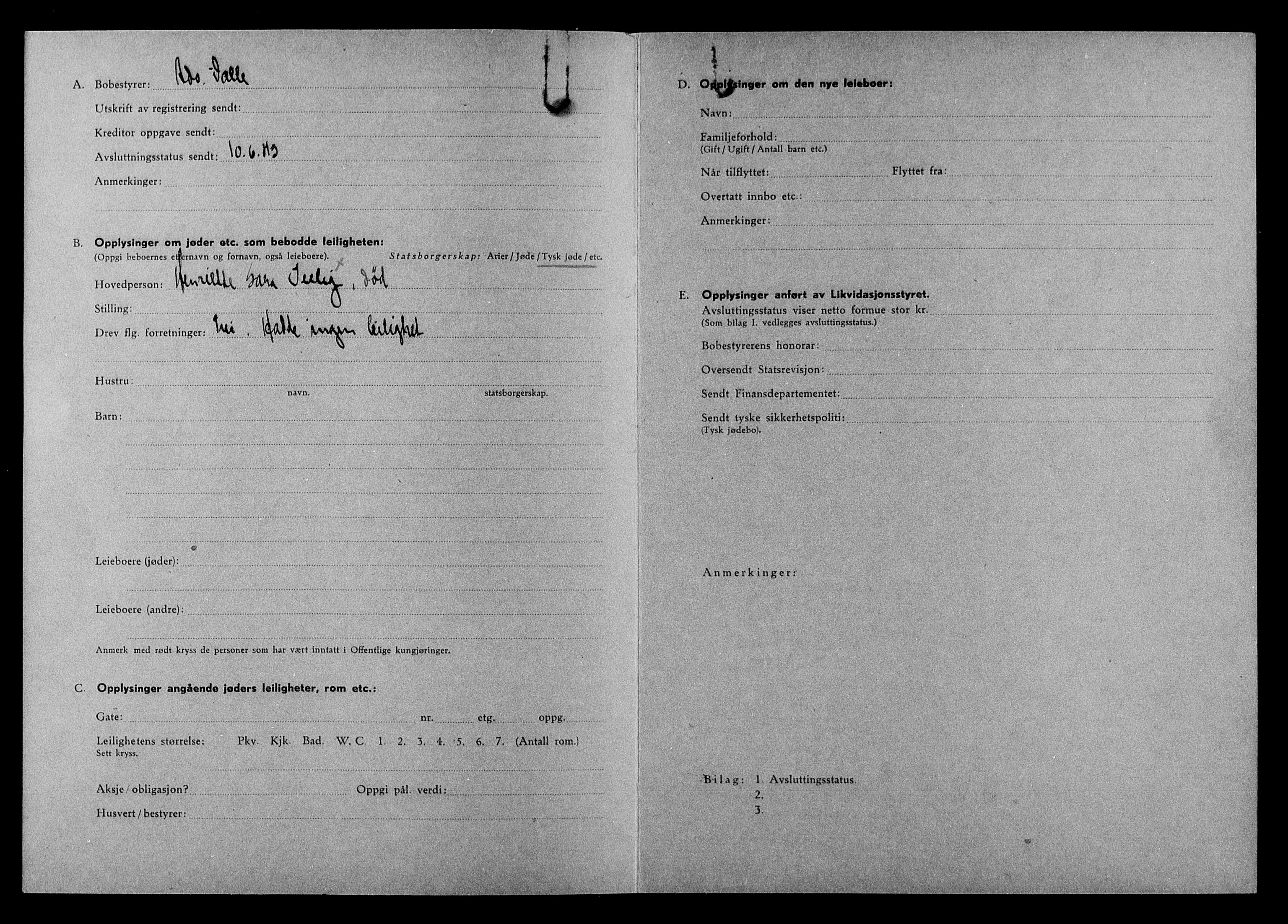 Justisdepartementet, Tilbakeføringskontoret for inndratte formuer, AV/RA-S-1564/H/Hc/Hcd/L1007: --, 1945-1947, p. 42