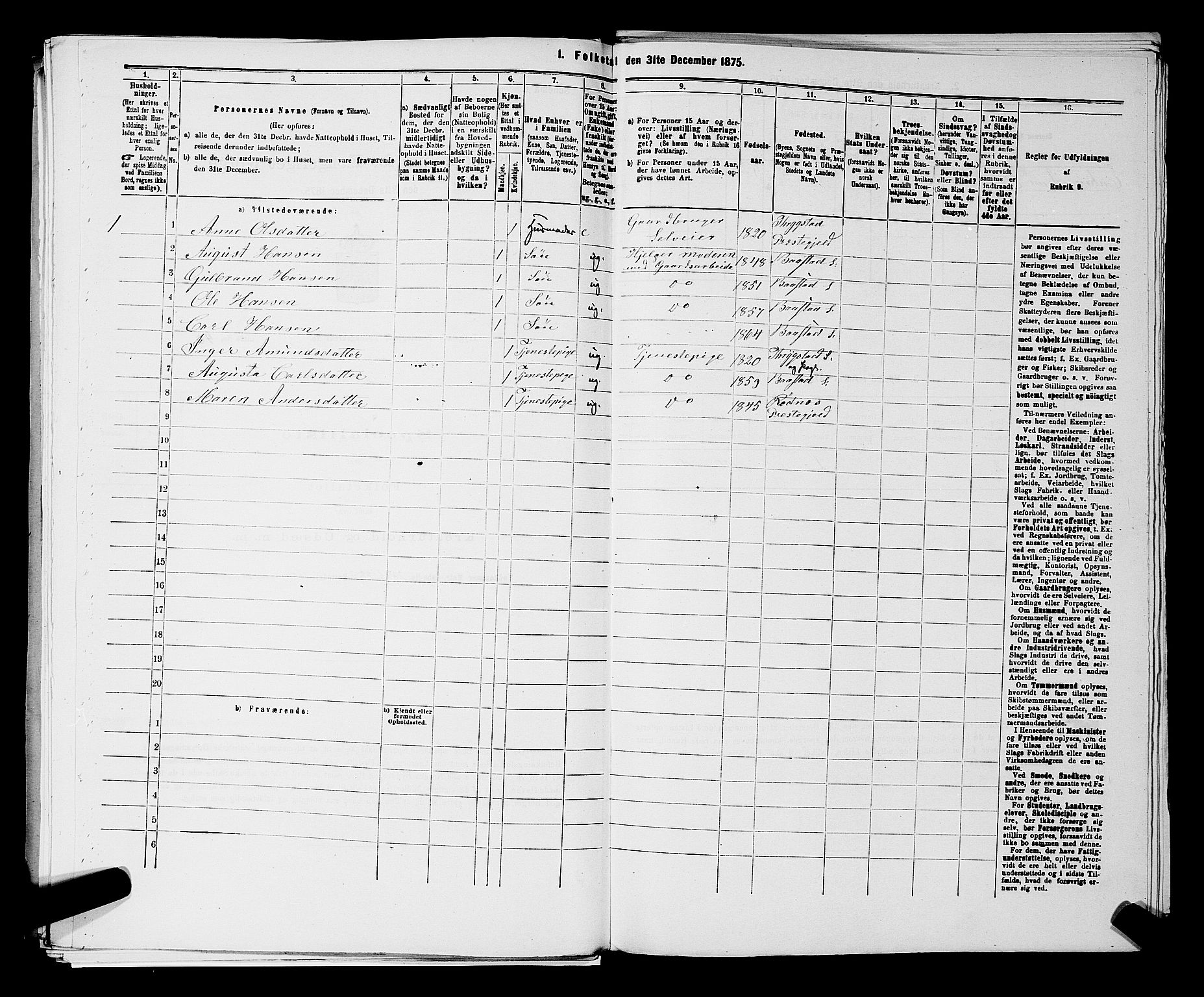 RA, 1875 census for 0122P Trøgstad, 1875, p. 1172