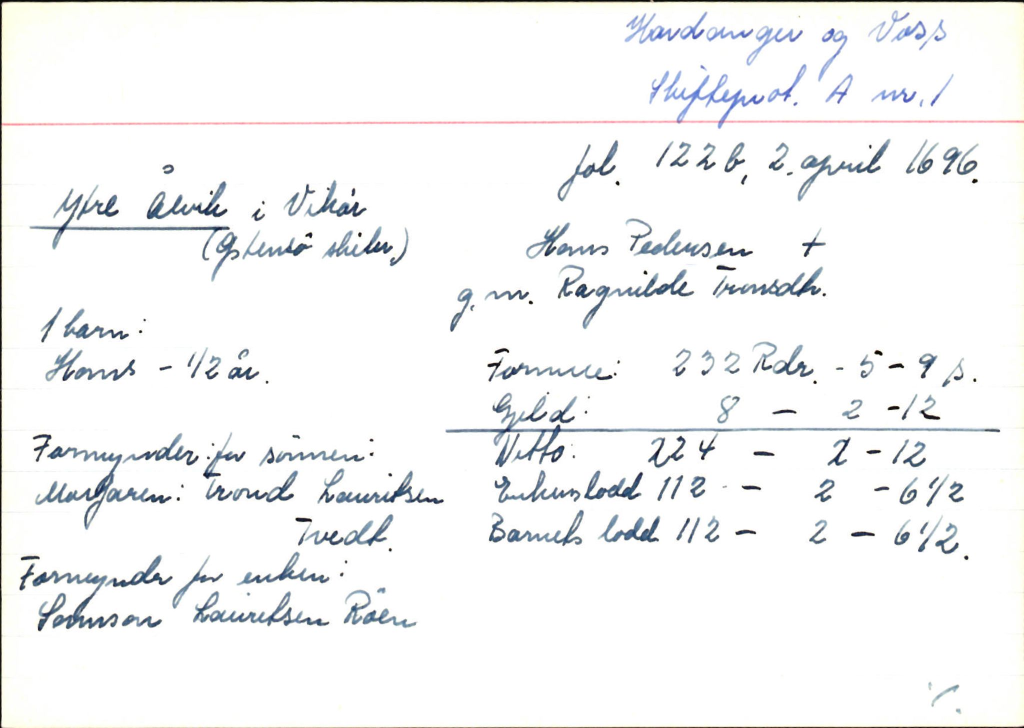 Skiftekort ved Statsarkivet i Bergen, SAB/SKIFTEKORT/002/L0001: Skifteprotokoll nr. 1-3, 1695-1721, p. 641