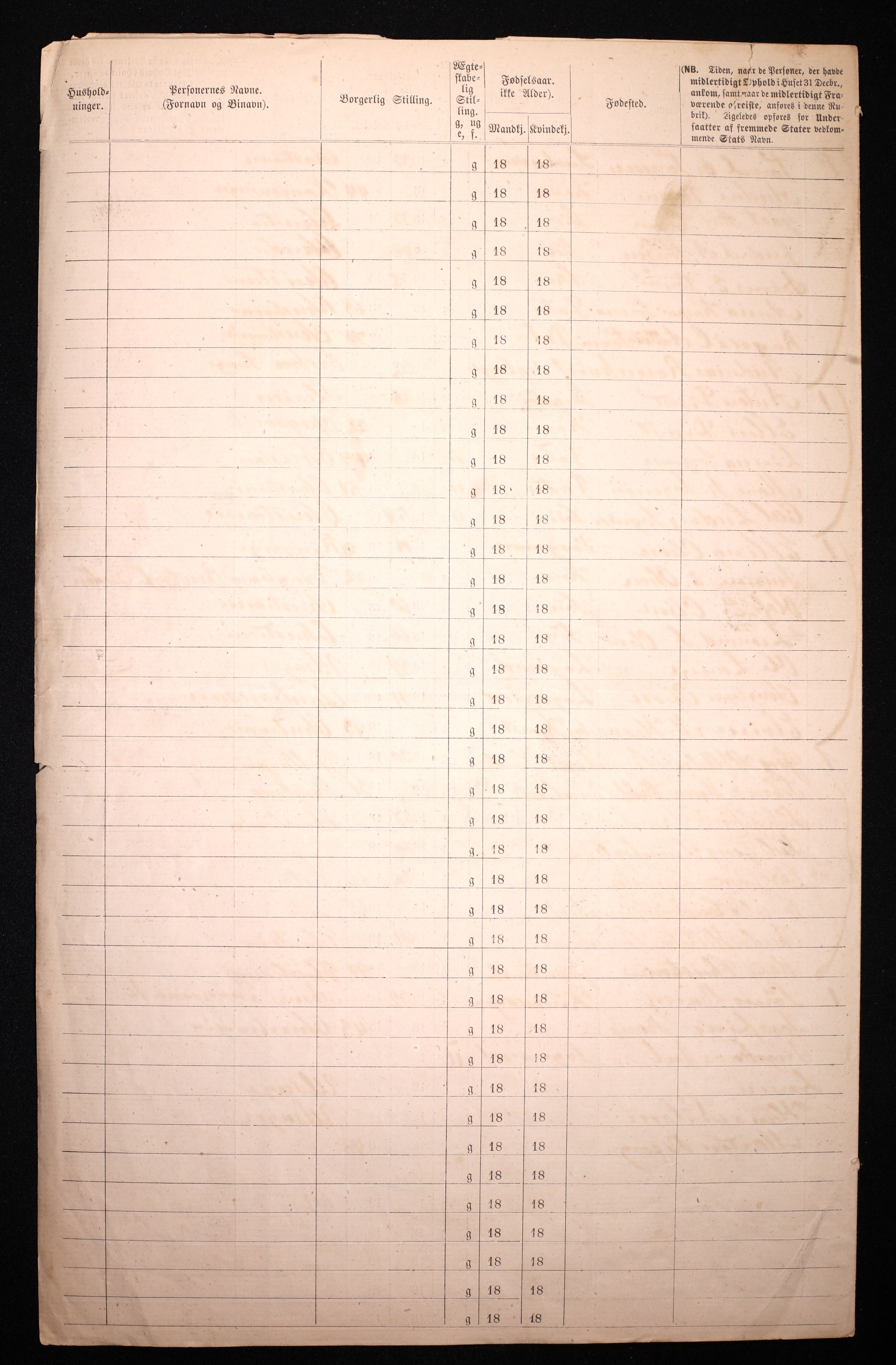 RA, 1870 census for 0301 Kristiania, 1870, p. 1126