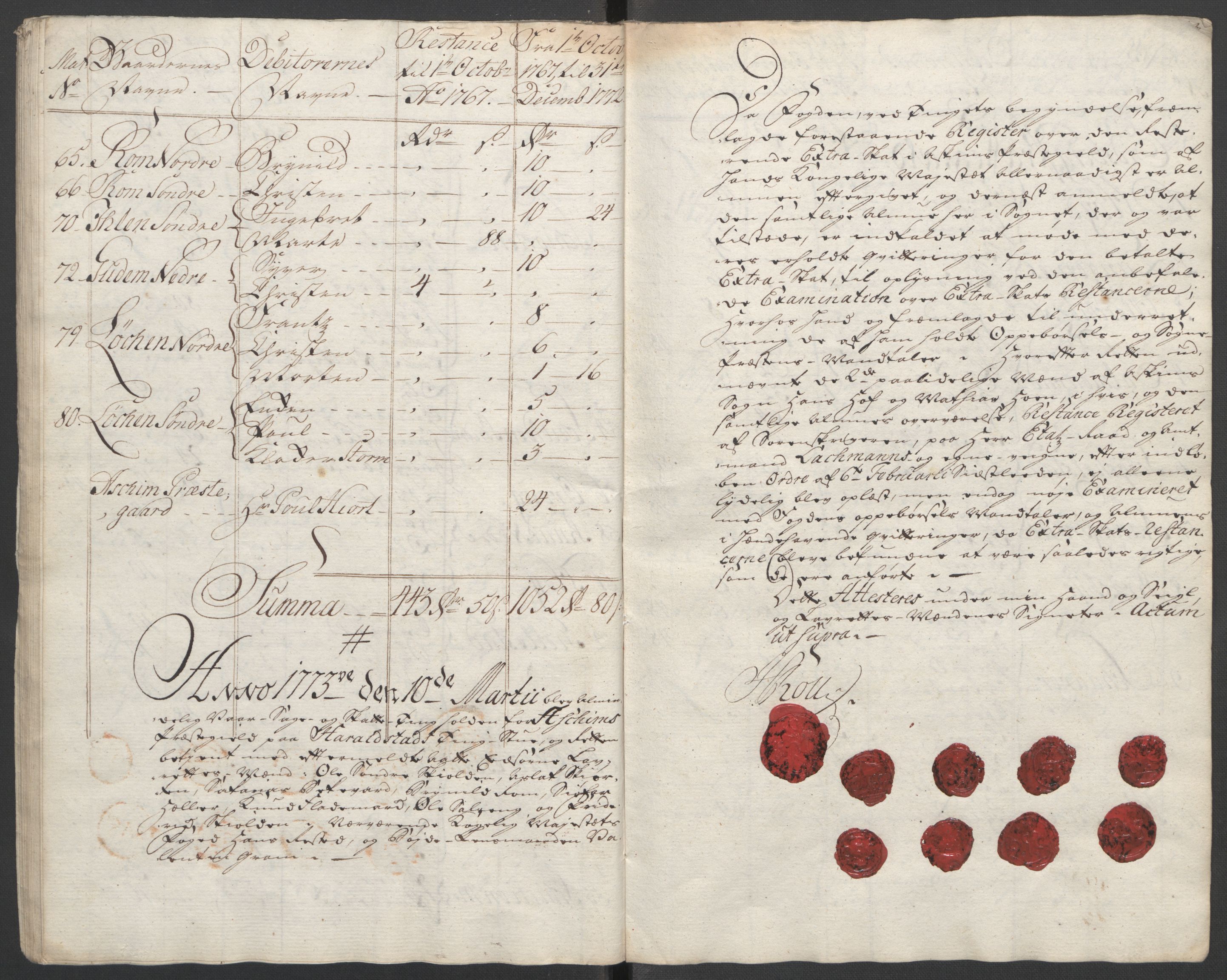 Rentekammeret inntil 1814, Reviderte regnskaper, Fogderegnskap, AV/RA-EA-4092/R07/L0413: Ekstraskatten Rakkestad, Heggen og Frøland, 1762-1772, p. 590