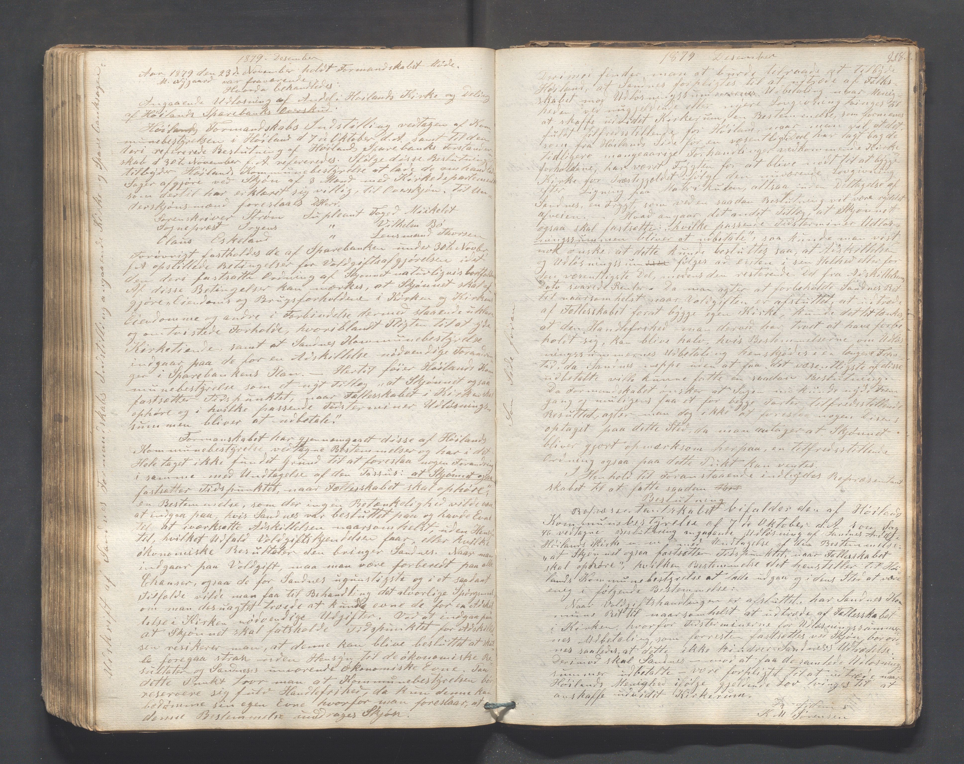 Høyland kommune - Formannskapet, IKAR/K-100046/B/L0001: Kopibok, 1838-1882, p. 218