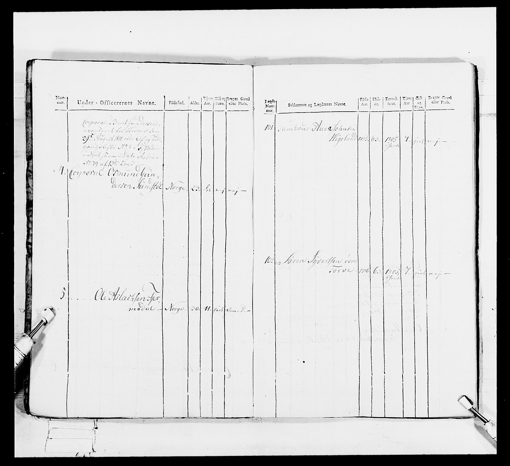 Generalitets- og kommissariatskollegiet, Det kongelige norske kommissariatskollegium, AV/RA-EA-5420/E/Eh/L0113: Vesterlenske nasjonale infanteriregiment, 1812, p. 165