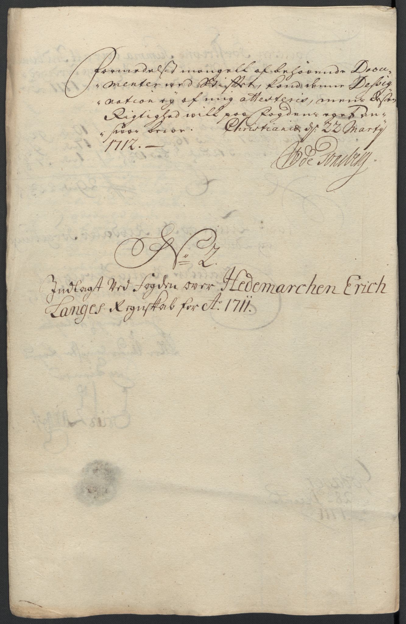 Rentekammeret inntil 1814, Reviderte regnskaper, Fogderegnskap, RA/EA-4092/R16/L1047: Fogderegnskap Hedmark, 1711, p. 41