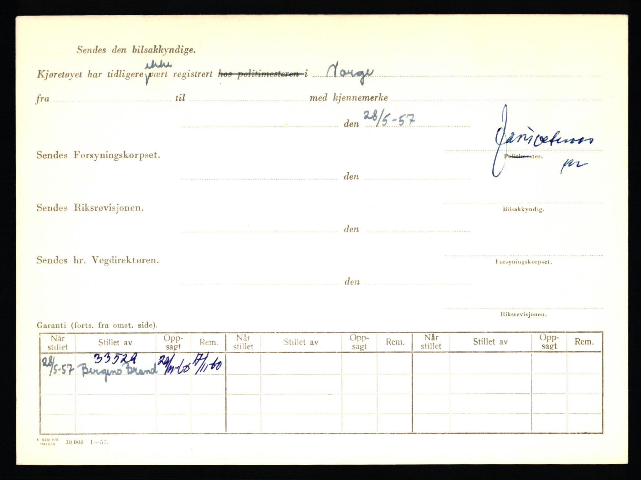 Stavanger trafikkstasjon, AV/SAST-A-101942/0/F/L0013: L-4700 - L-5079, 1930-1971, p. 38