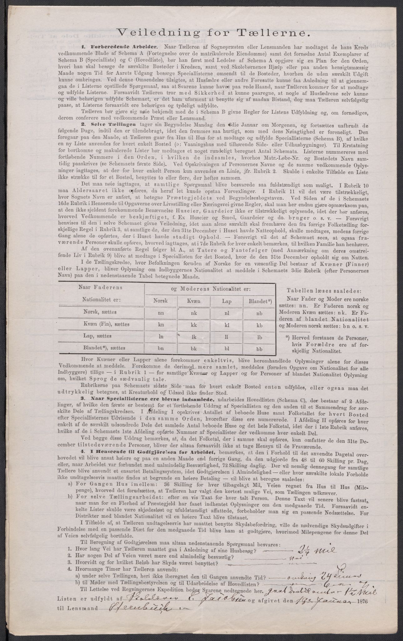 RA, 1875 census for 0235P Ullensaker, 1875, p. 6