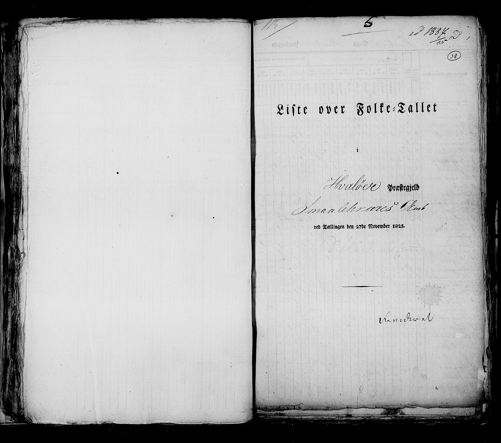 RA, Census 1825, vol. 3: Smålenenes amt, 1825, p. 38